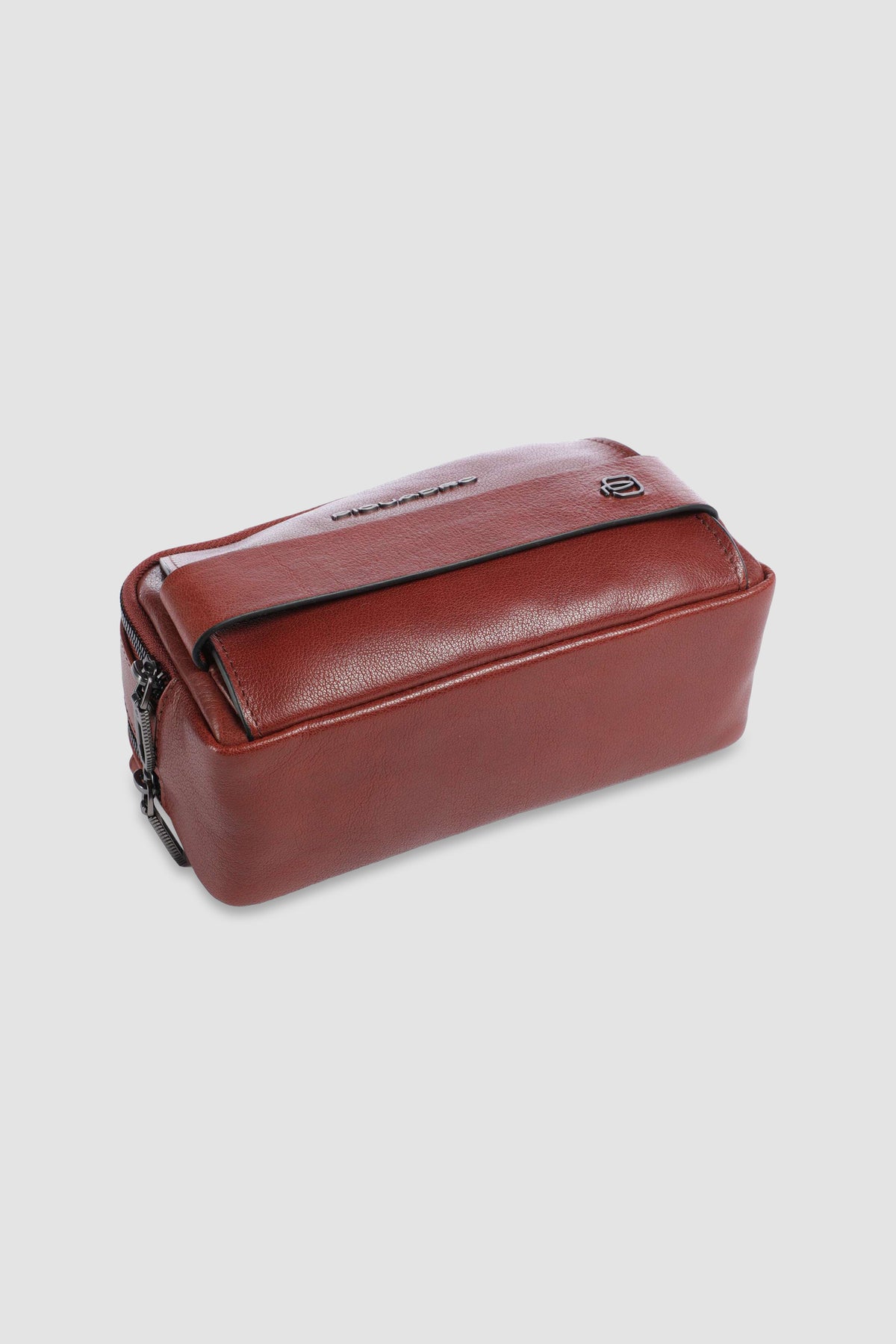 Piquadro Rust Leather Wristlet