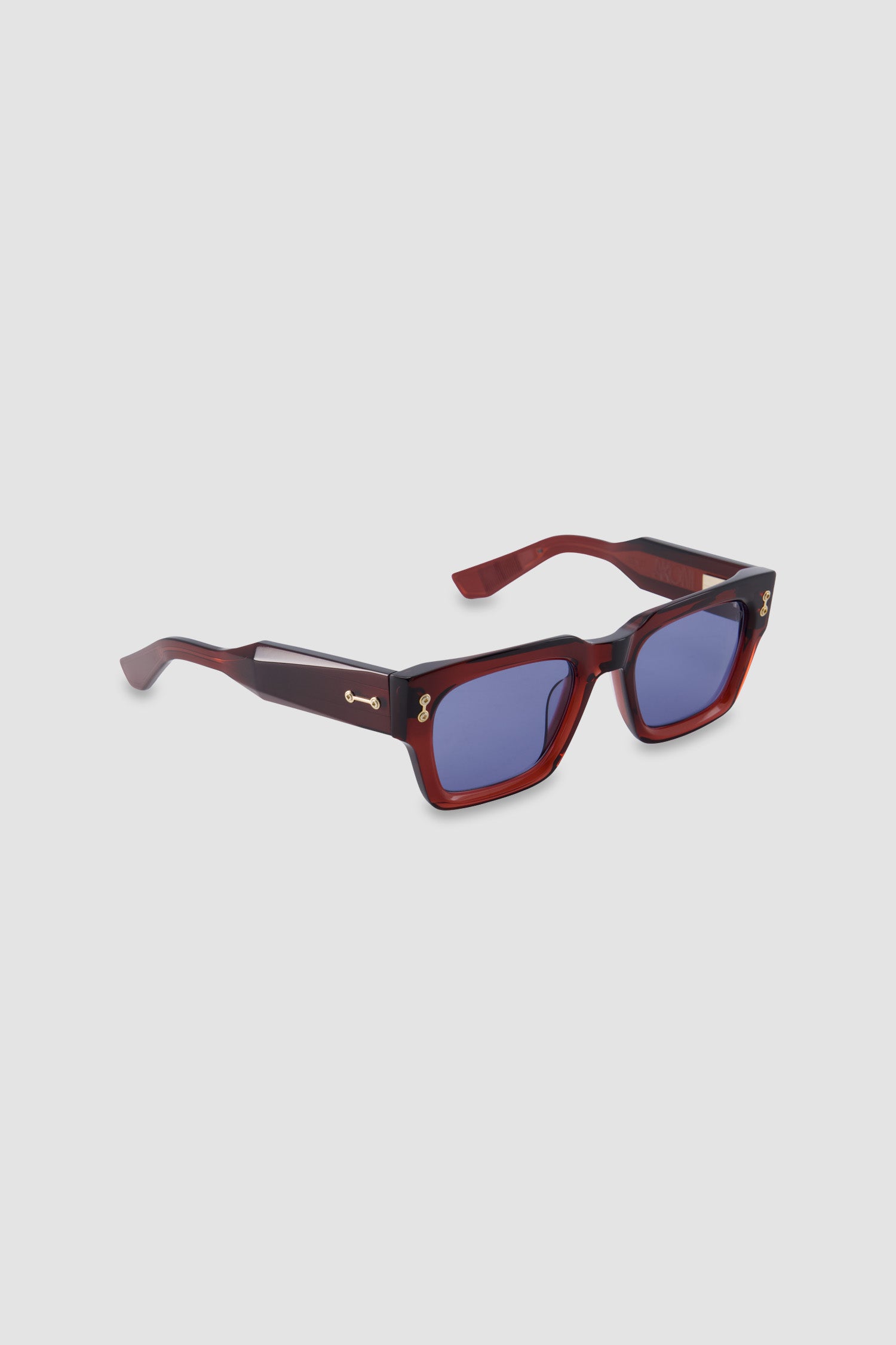 Akoni Burgundy/Blue Cosmo Sunglasses