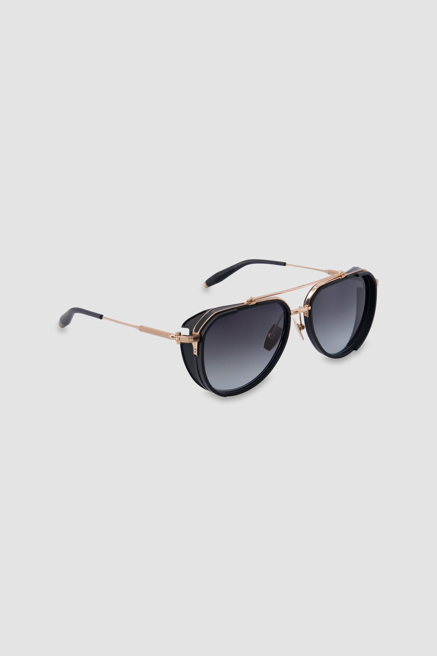 Akoni Black/Rose Gold Sunglasses