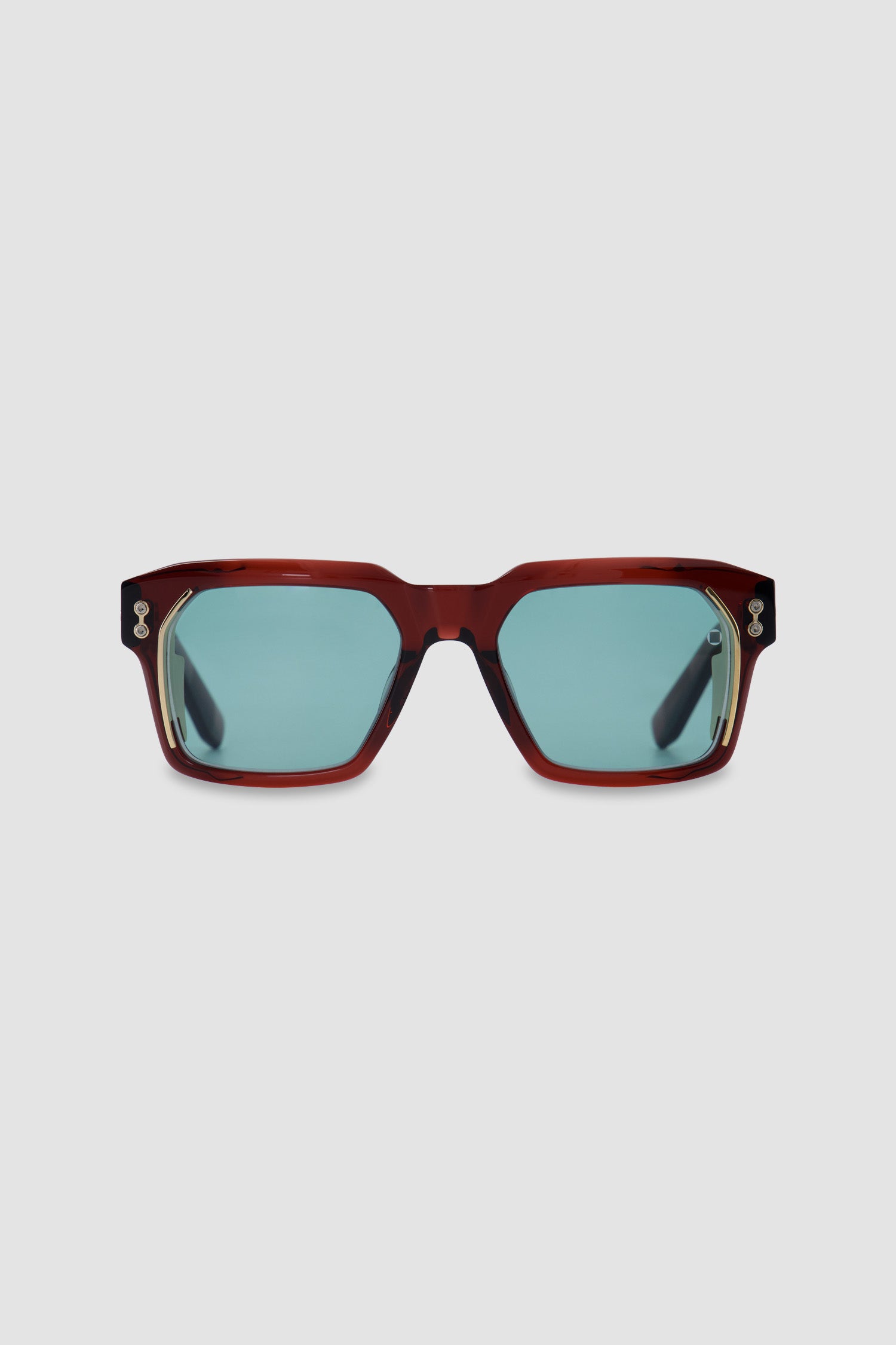 Akoni Burgundy/Green Pegasus Two Sunglasses
