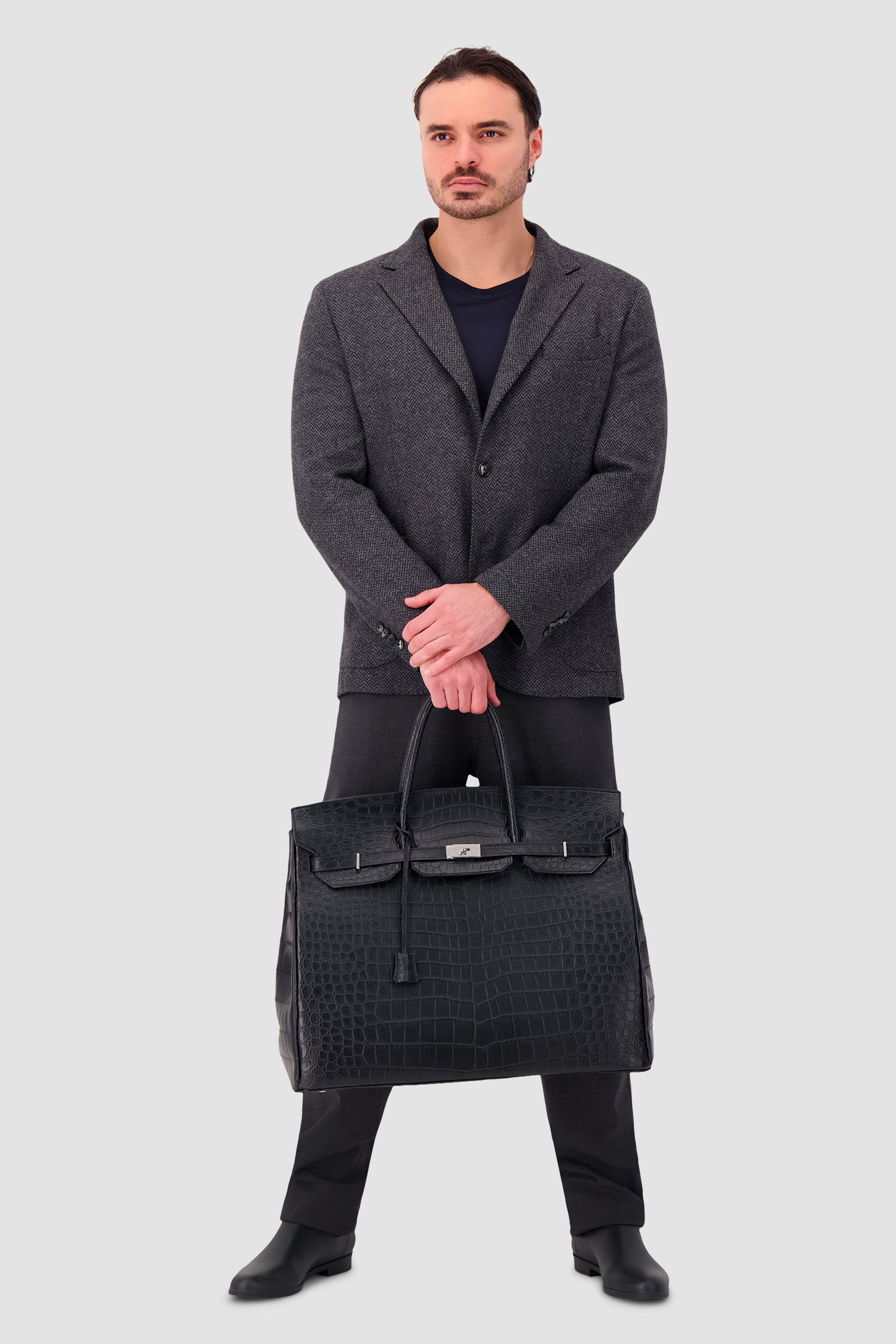Hettabretz Porosus Travel Bag - Black