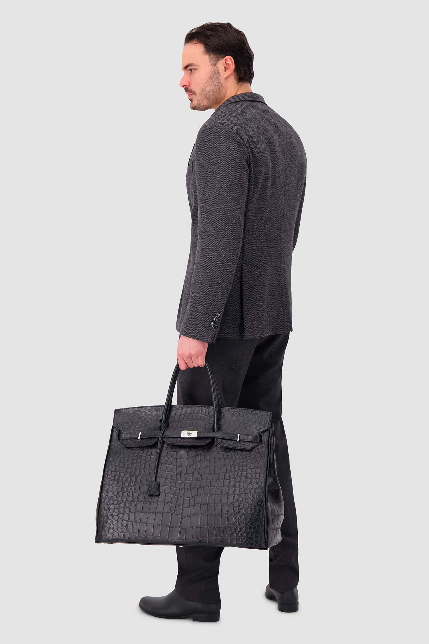 Hettabretz Porosus Travel Bag - Black