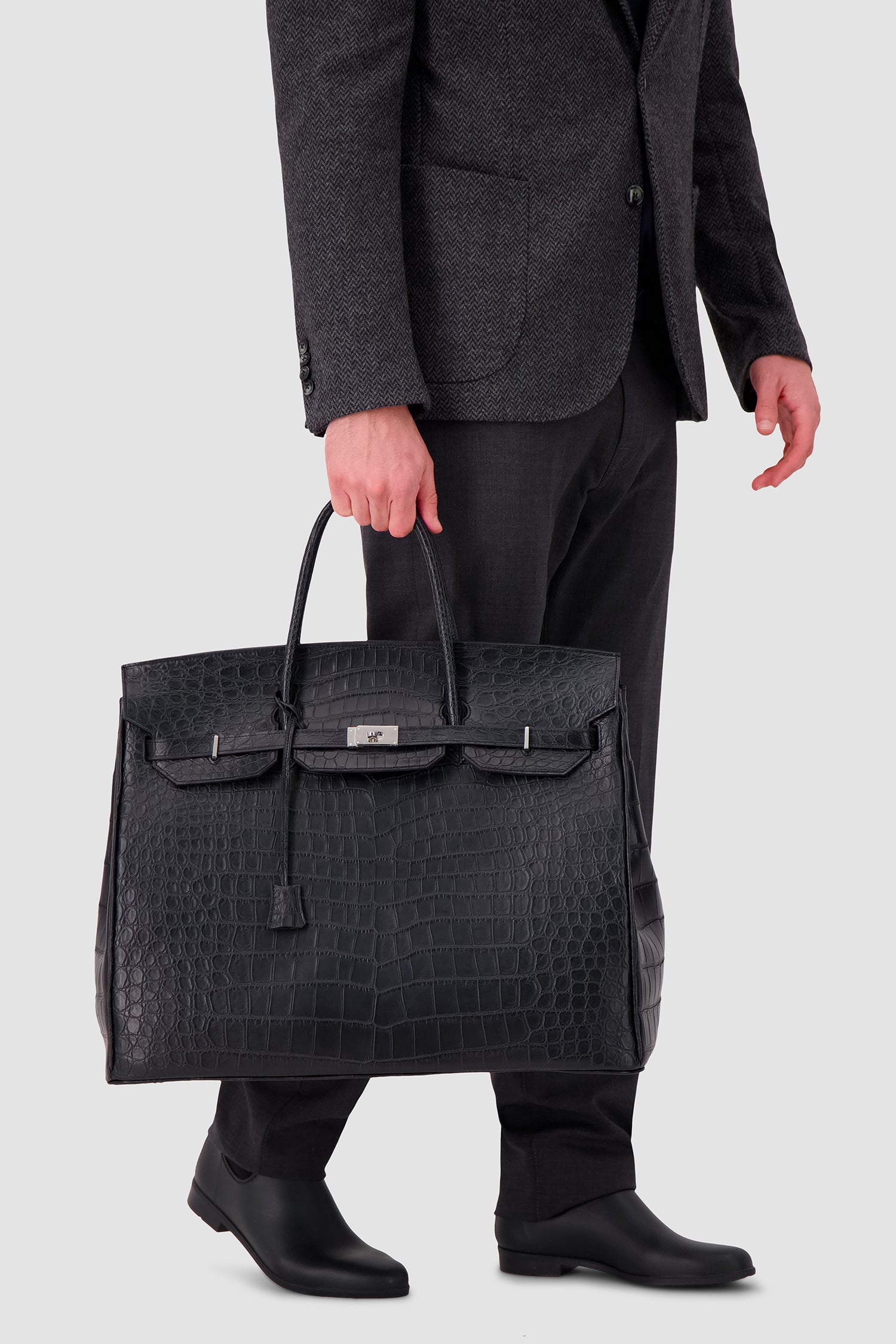 Hettabretz Porosus Travel Bag - Black