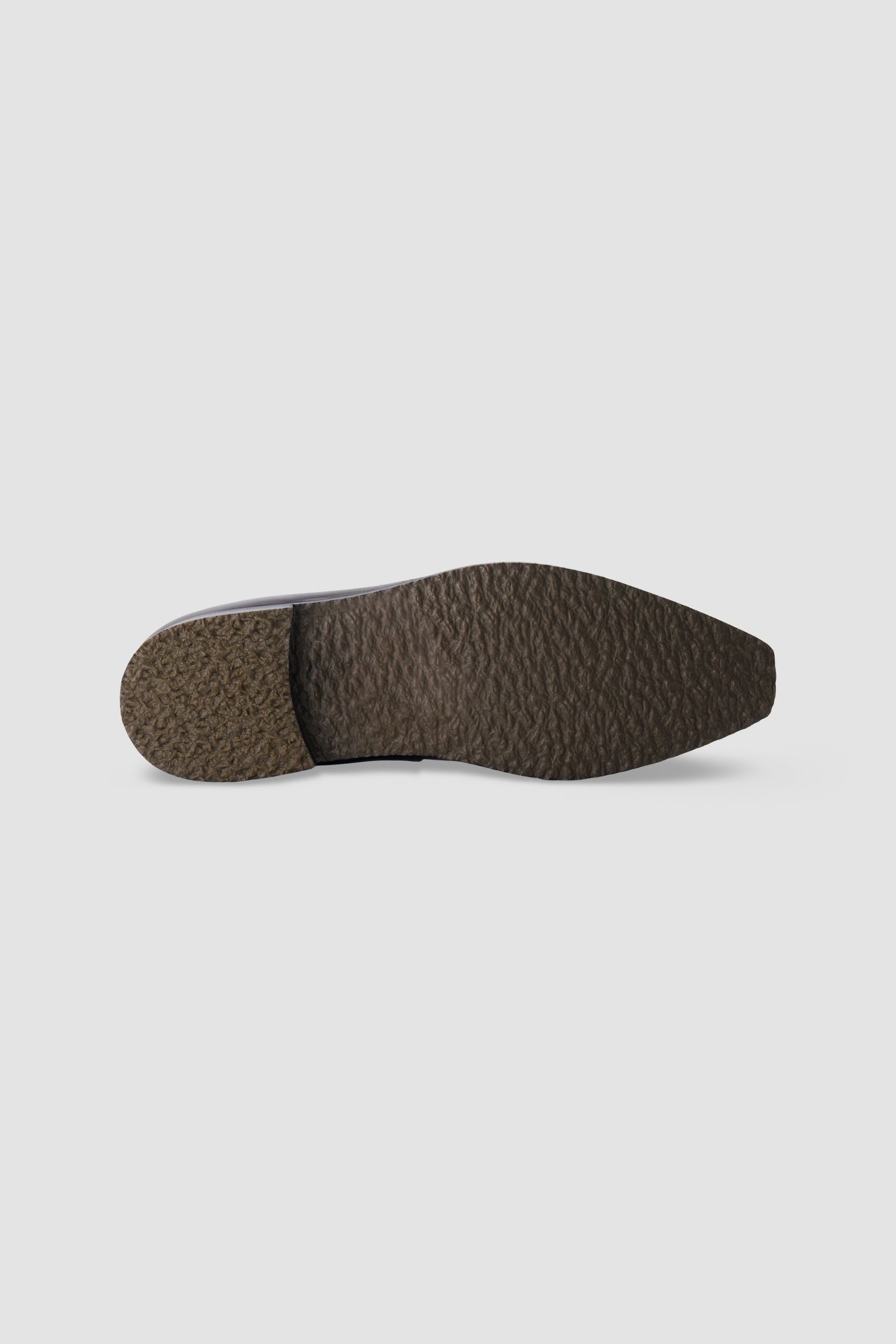 Corthay Brown Leather Tonal Plain Toe Derby Shoe
