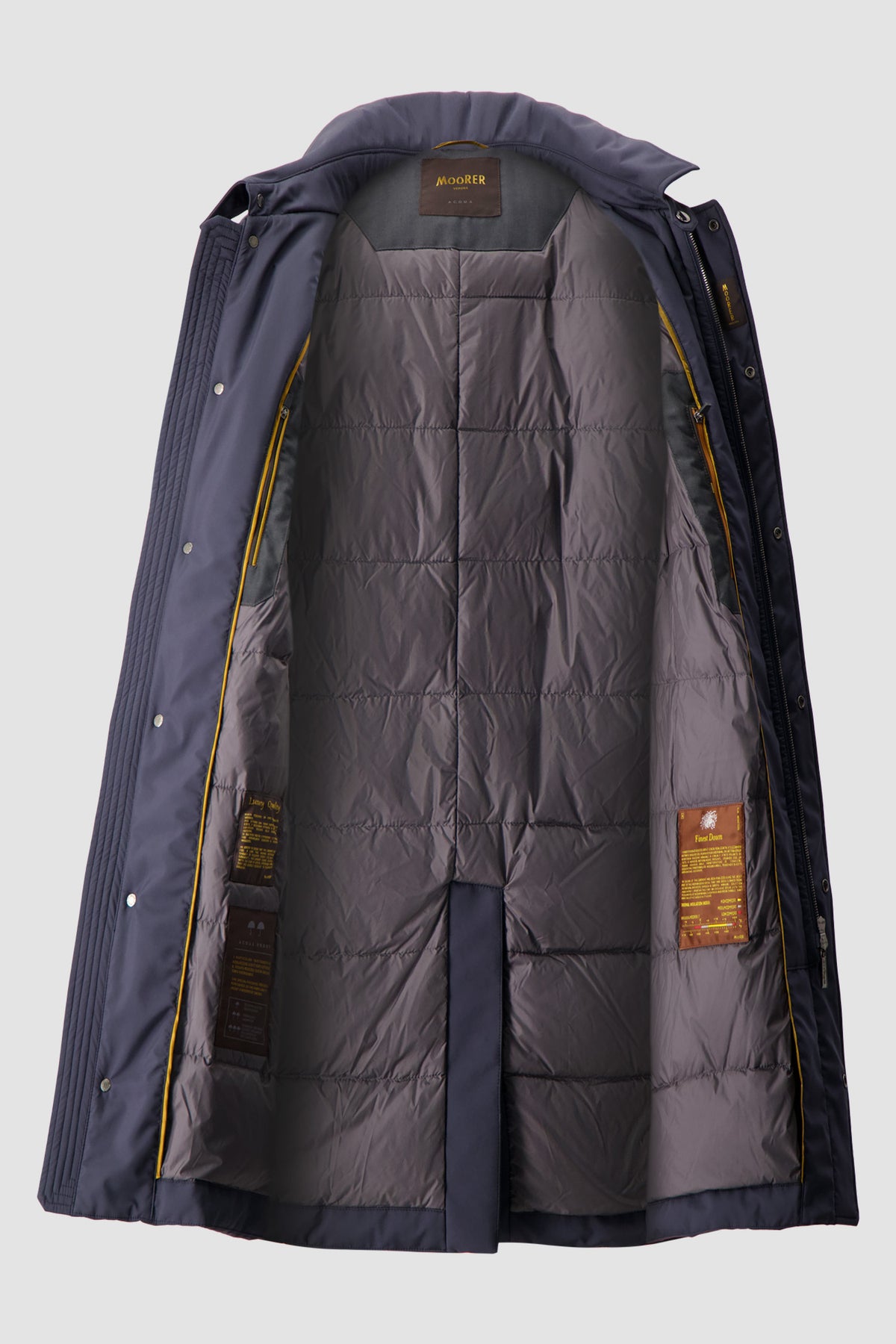 Moorer Navy Vido Padded Jacket