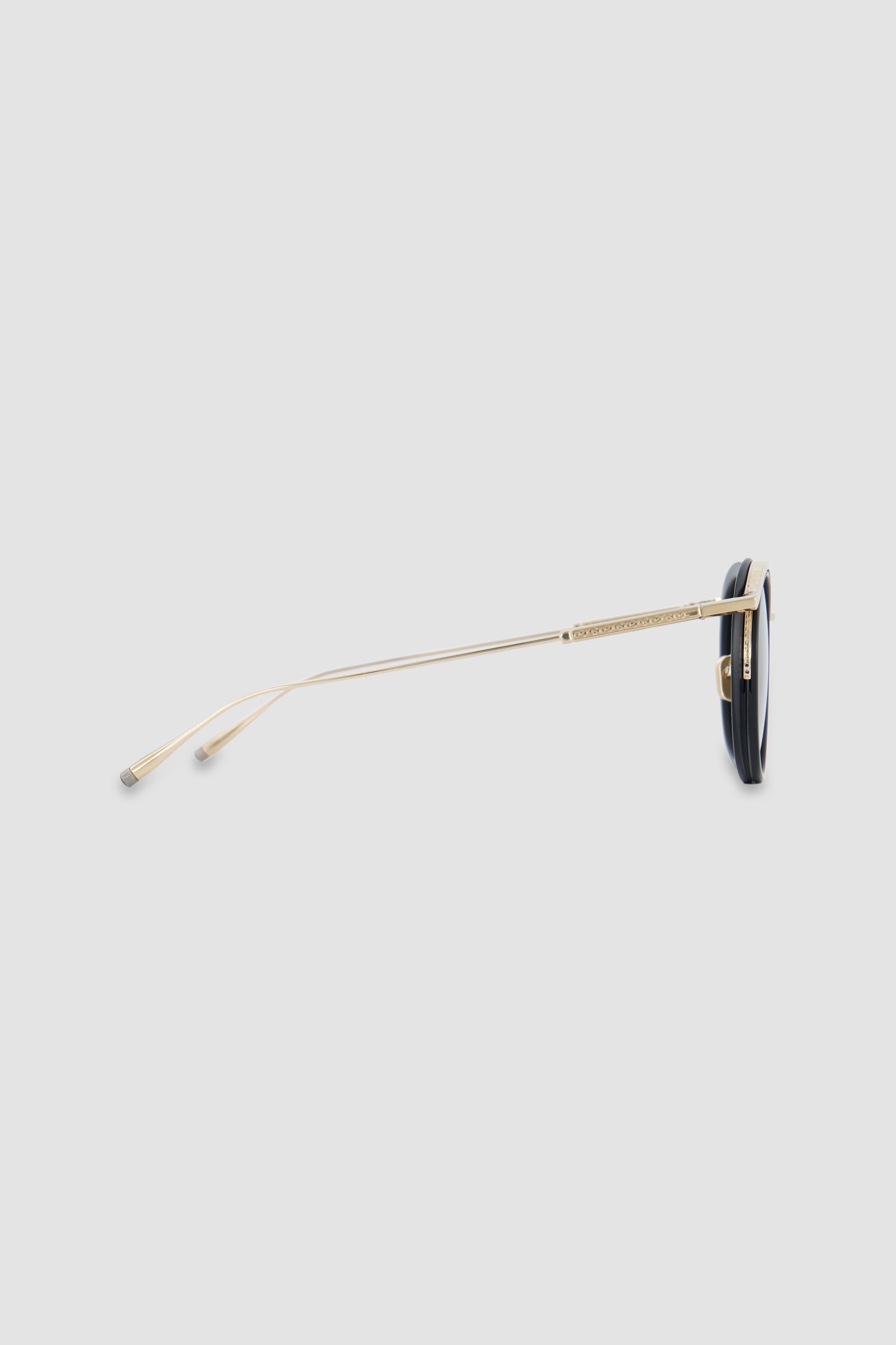 Masunaga Black/Gold Aoi Sunglasses