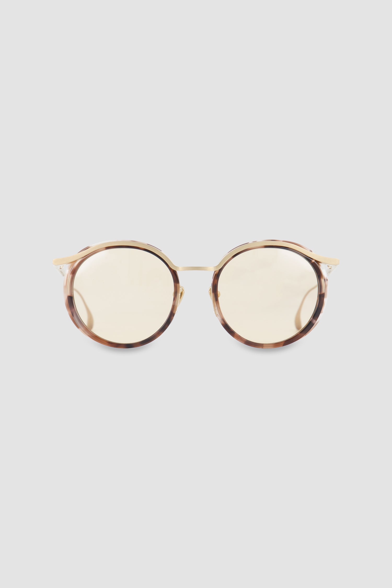 Masunaga Brown/Gold Aoi Sunglasses