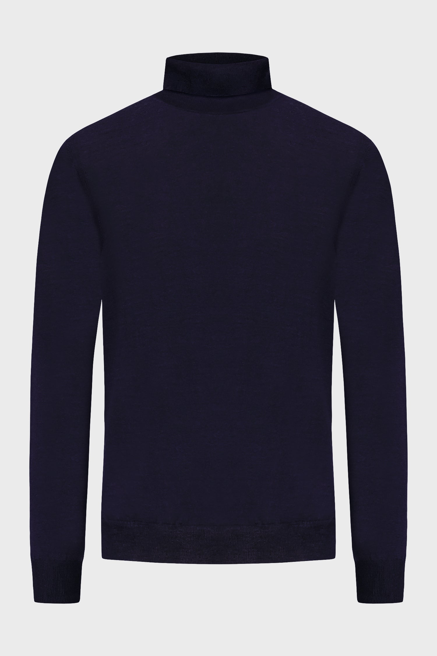 Barba Napoli Navy High Neck Ciclista Sweater