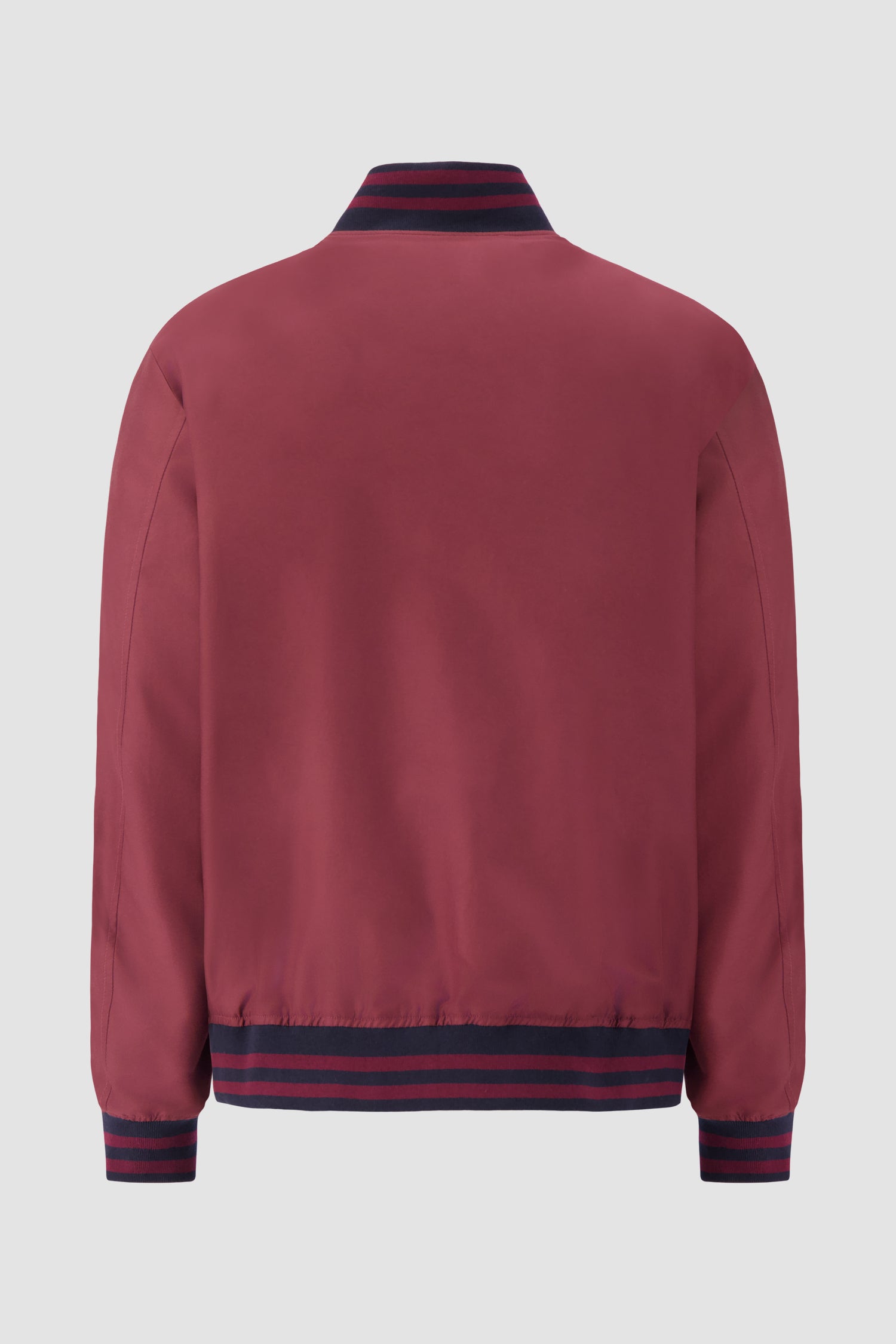 Zilli Burgundy/Blue Reversible Bomber