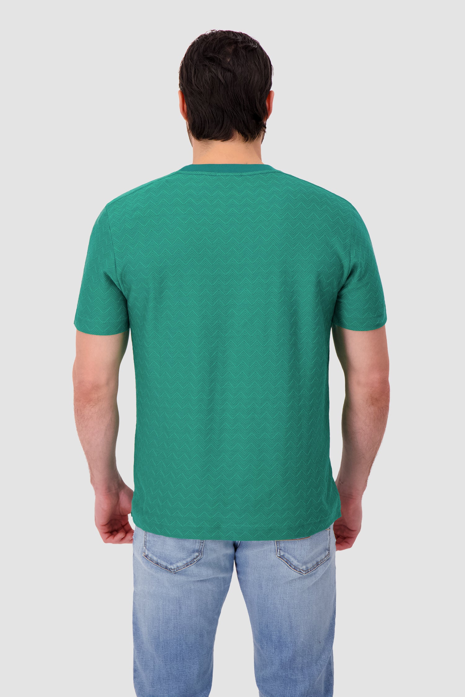 Missoni T-Shirt with tone-on-tone zigzag design
