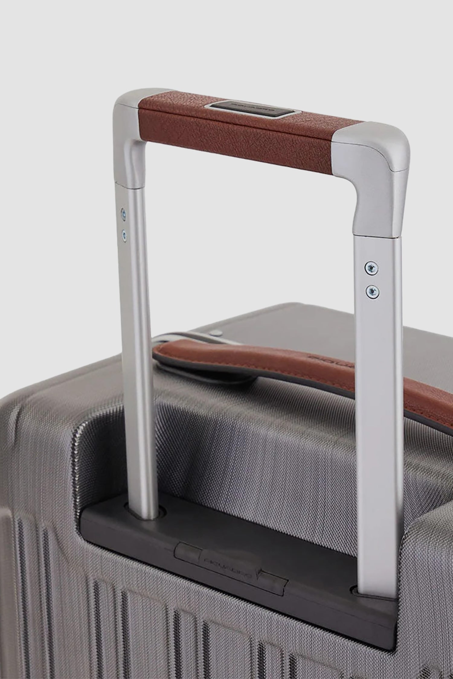 Valise cabine Piquadro Silver à 4 roulettes