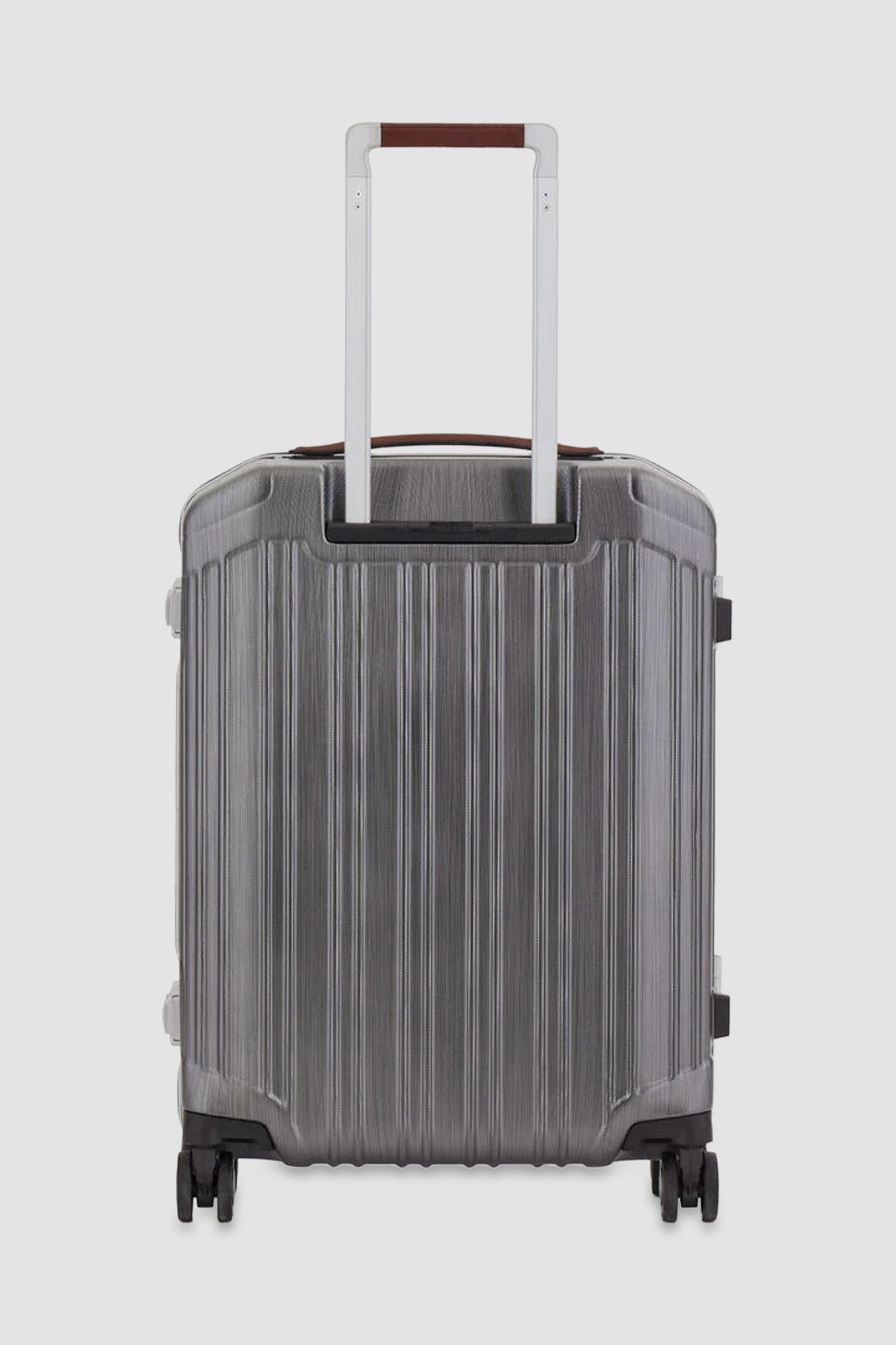 Valise cabine Piquadro Silver à 4 roulettes