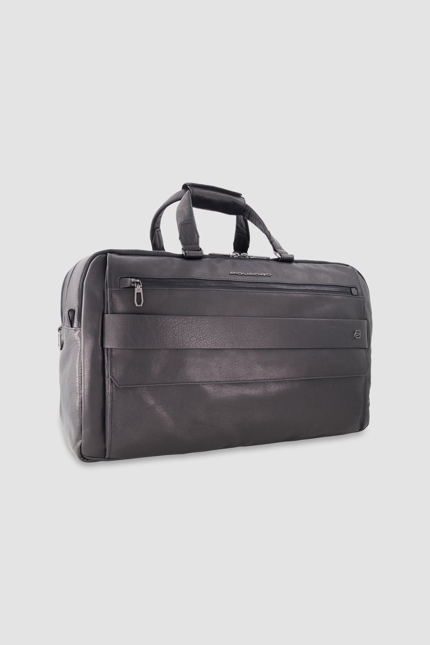 Piquadro Black Duffel Bag