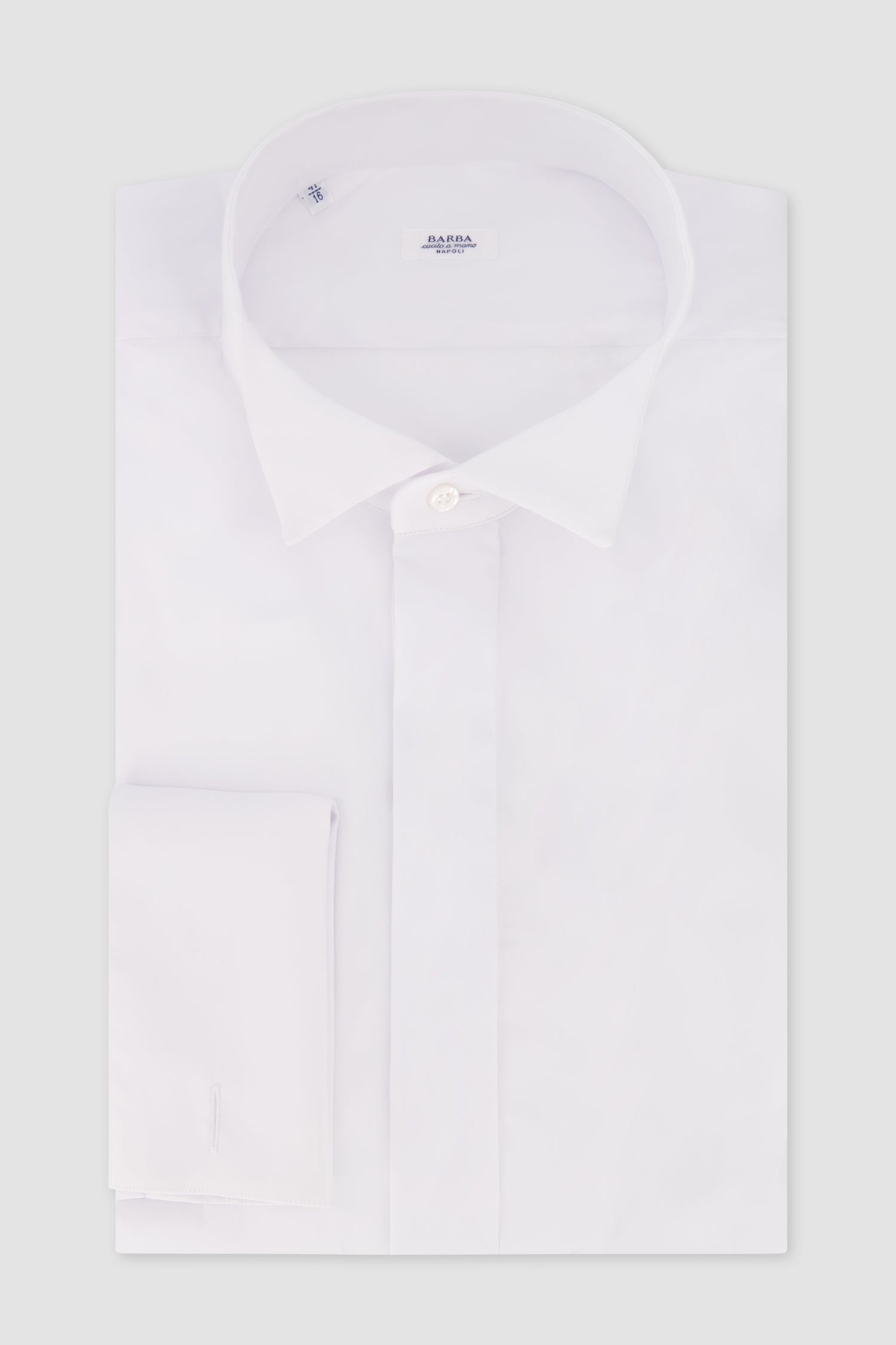 Barba Napoli White Classic Shirt