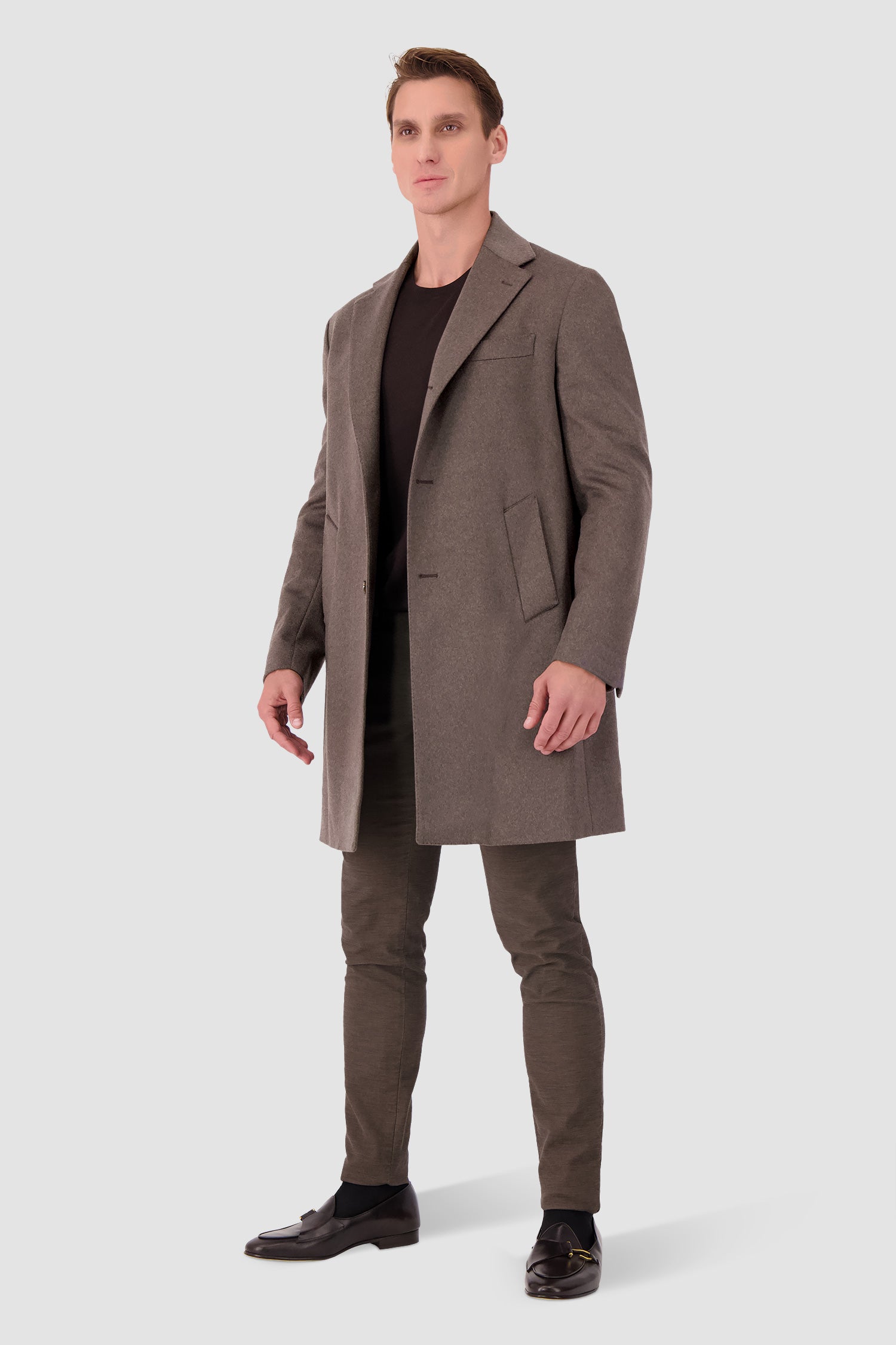 Barba Napoli Brown C Brio Coat