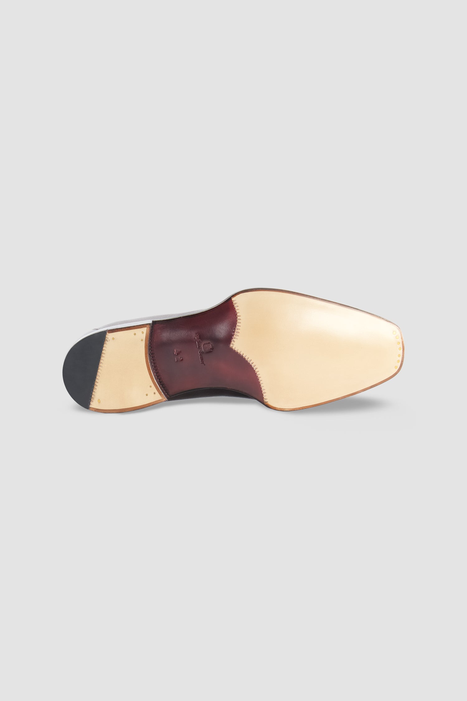 Stefano Bemer Dark Brown Lama Penny Loafers