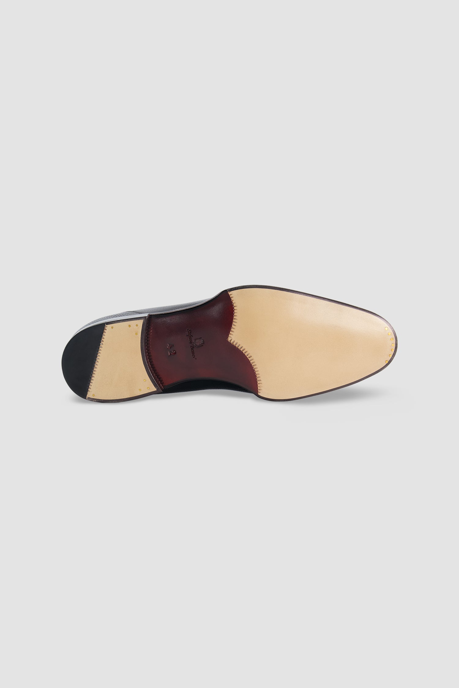 Stefano Bemer Black Loafers
