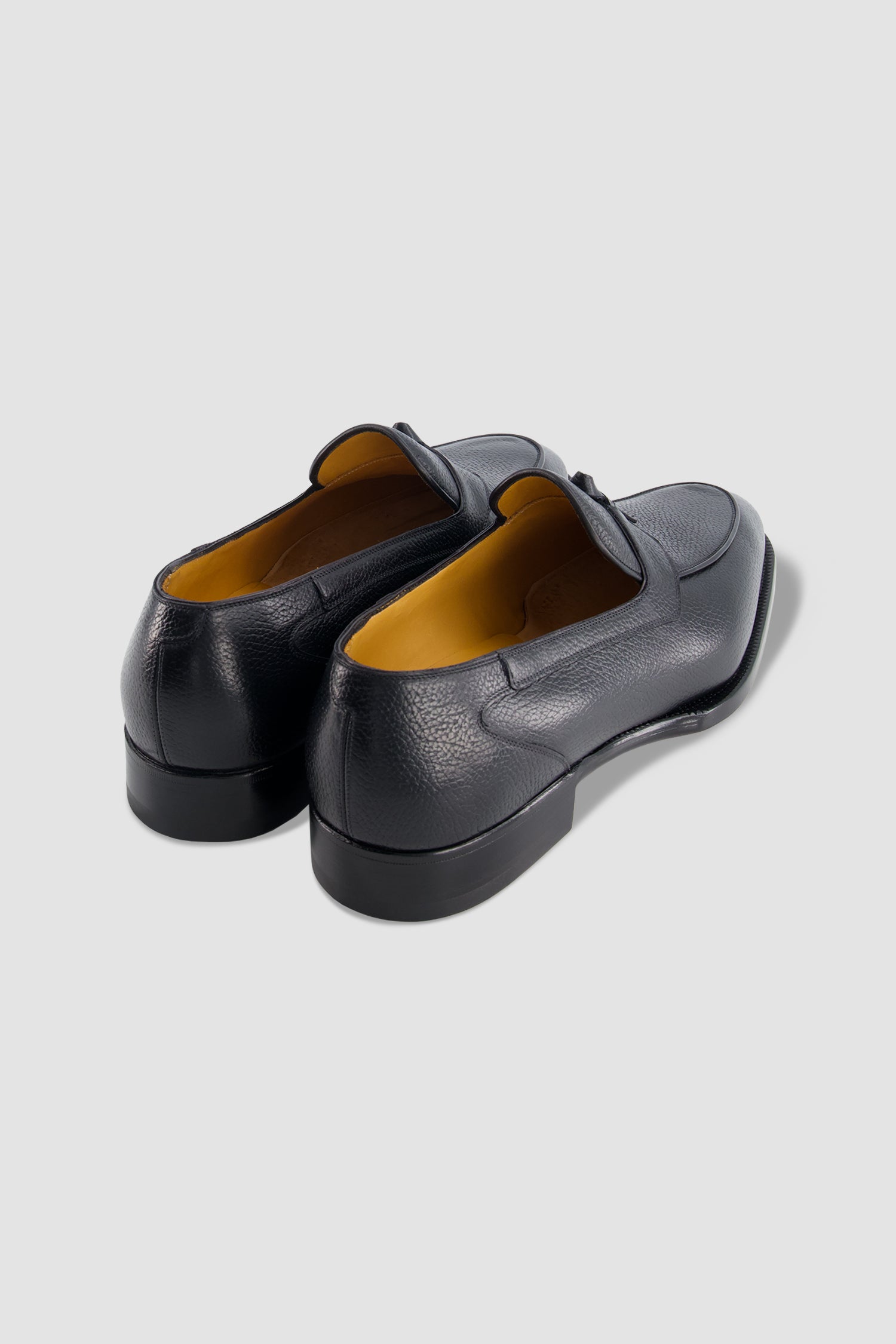 Stefano Bemer Black Loafers