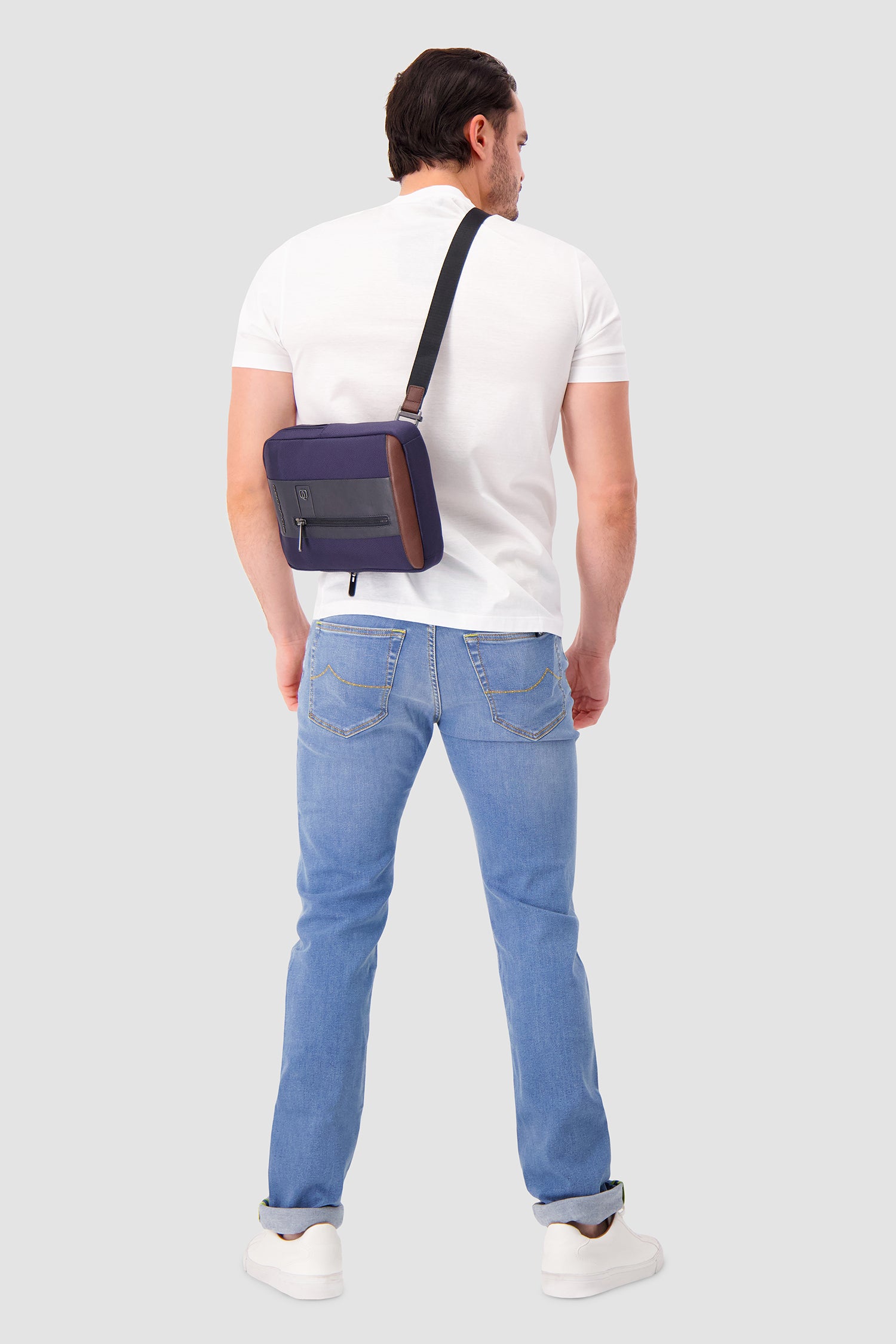 Piquadro Blue Crossbody Bag