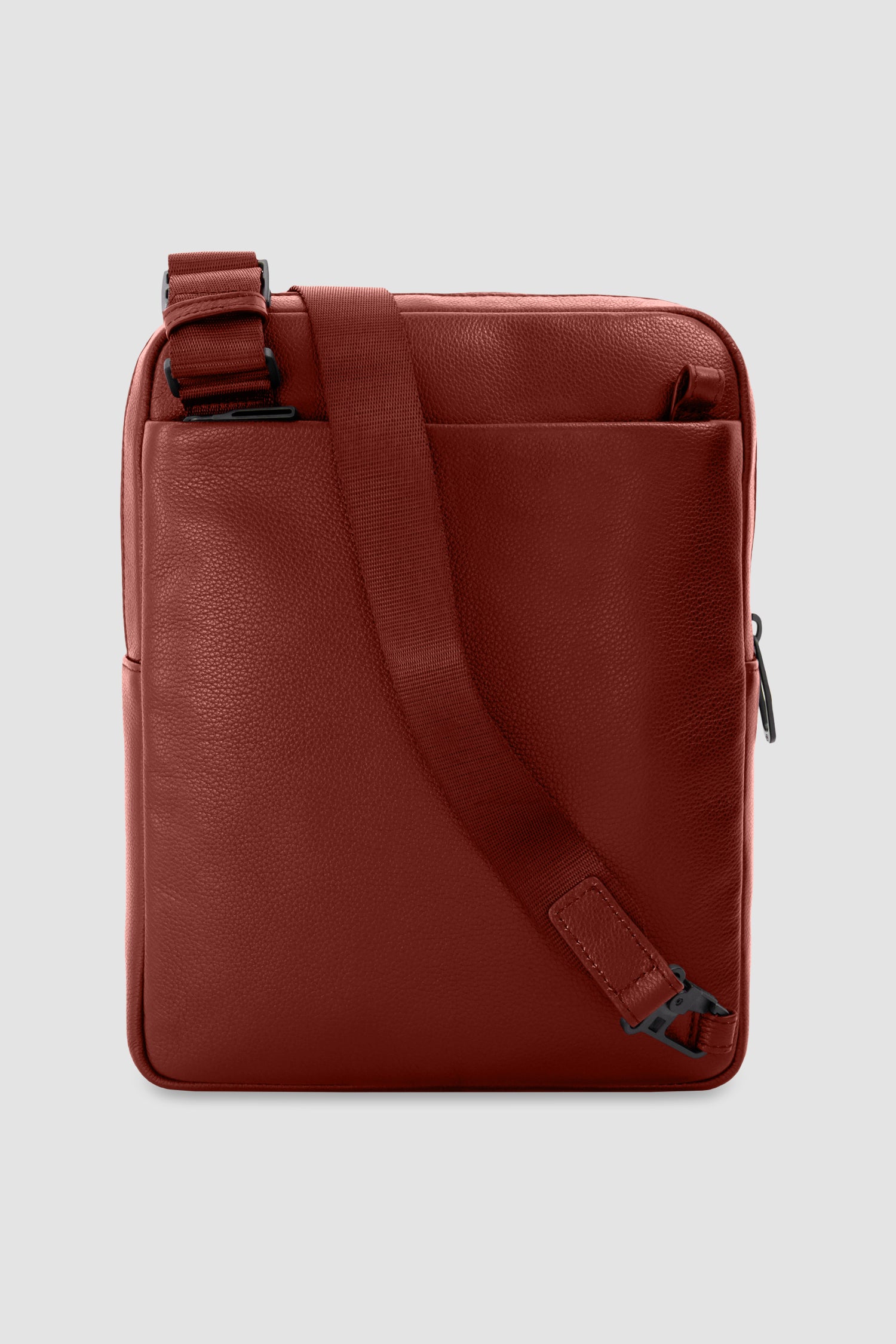 Sac bandoulière en cuir rouille Piquadro