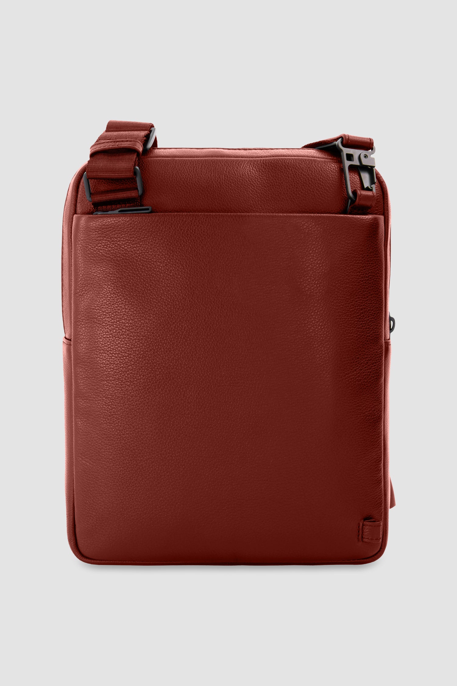 Sac bandoulière en cuir rouille Piquadro