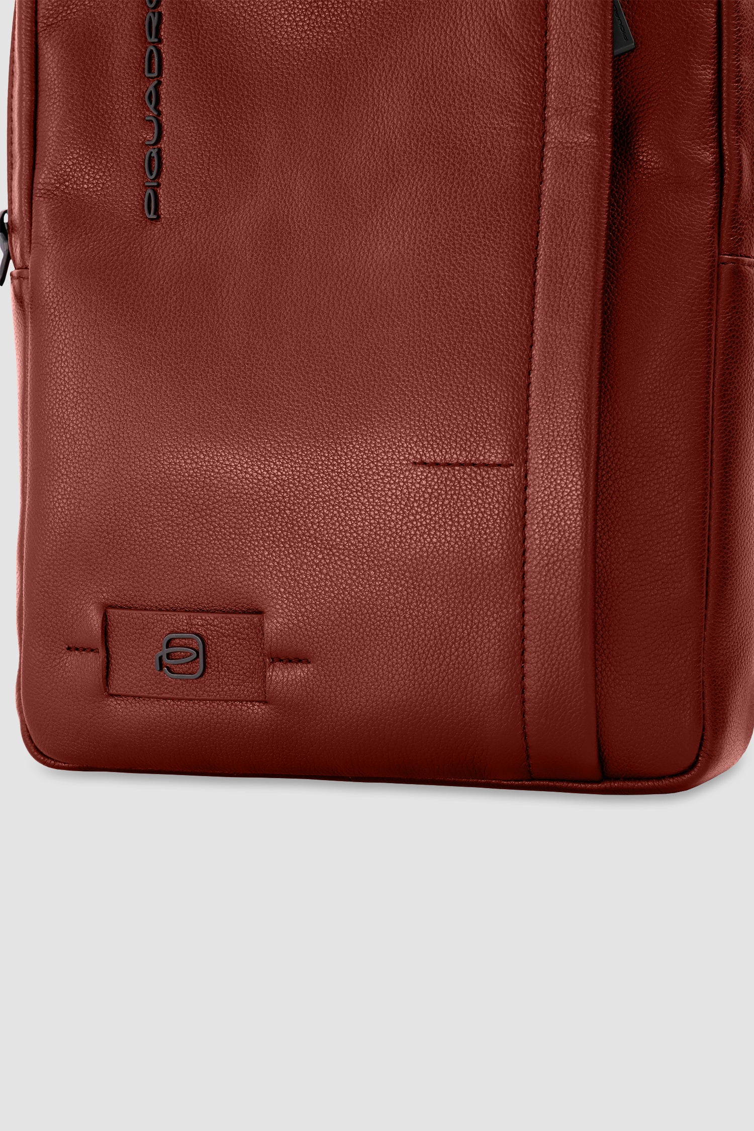 Sac bandoulière en cuir rouille Piquadro