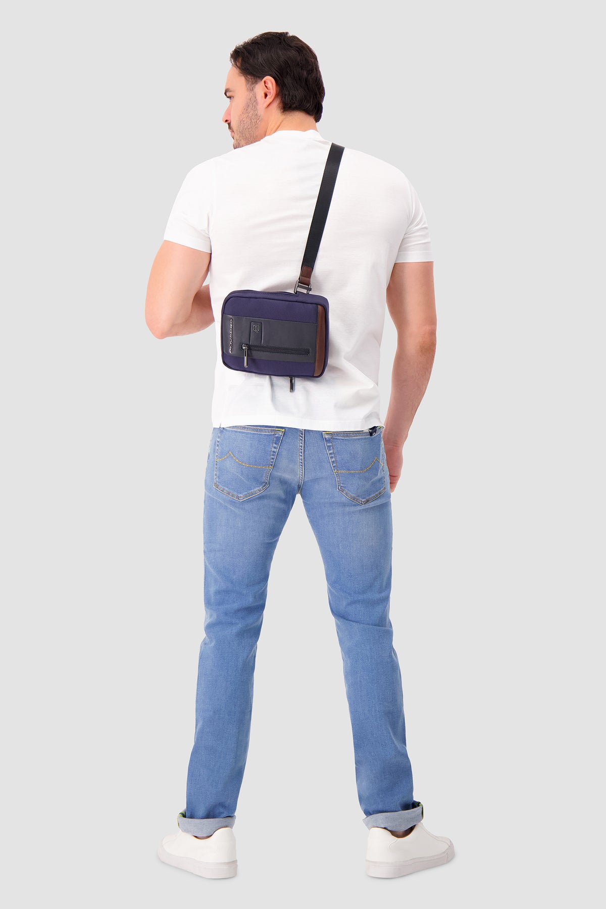 Sac Bandoulière Bleu Marine Piquadro