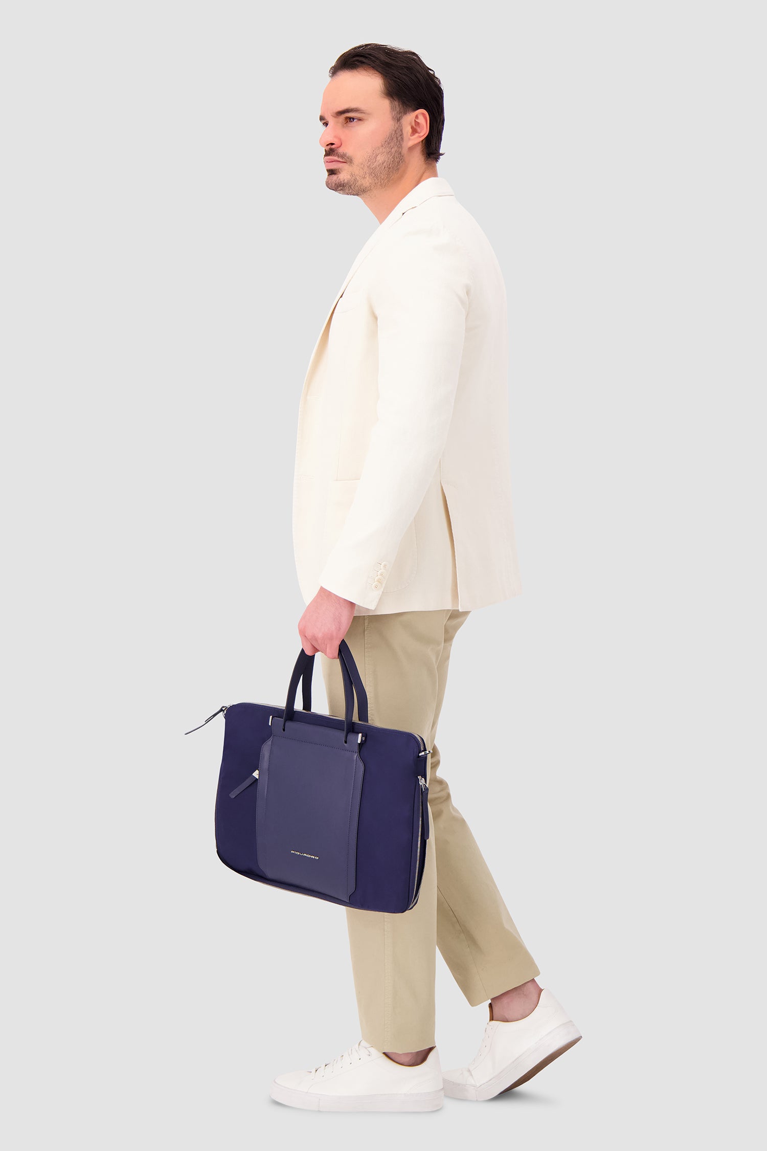 Piquadro Blue Slim 15.6" Laptop Bag