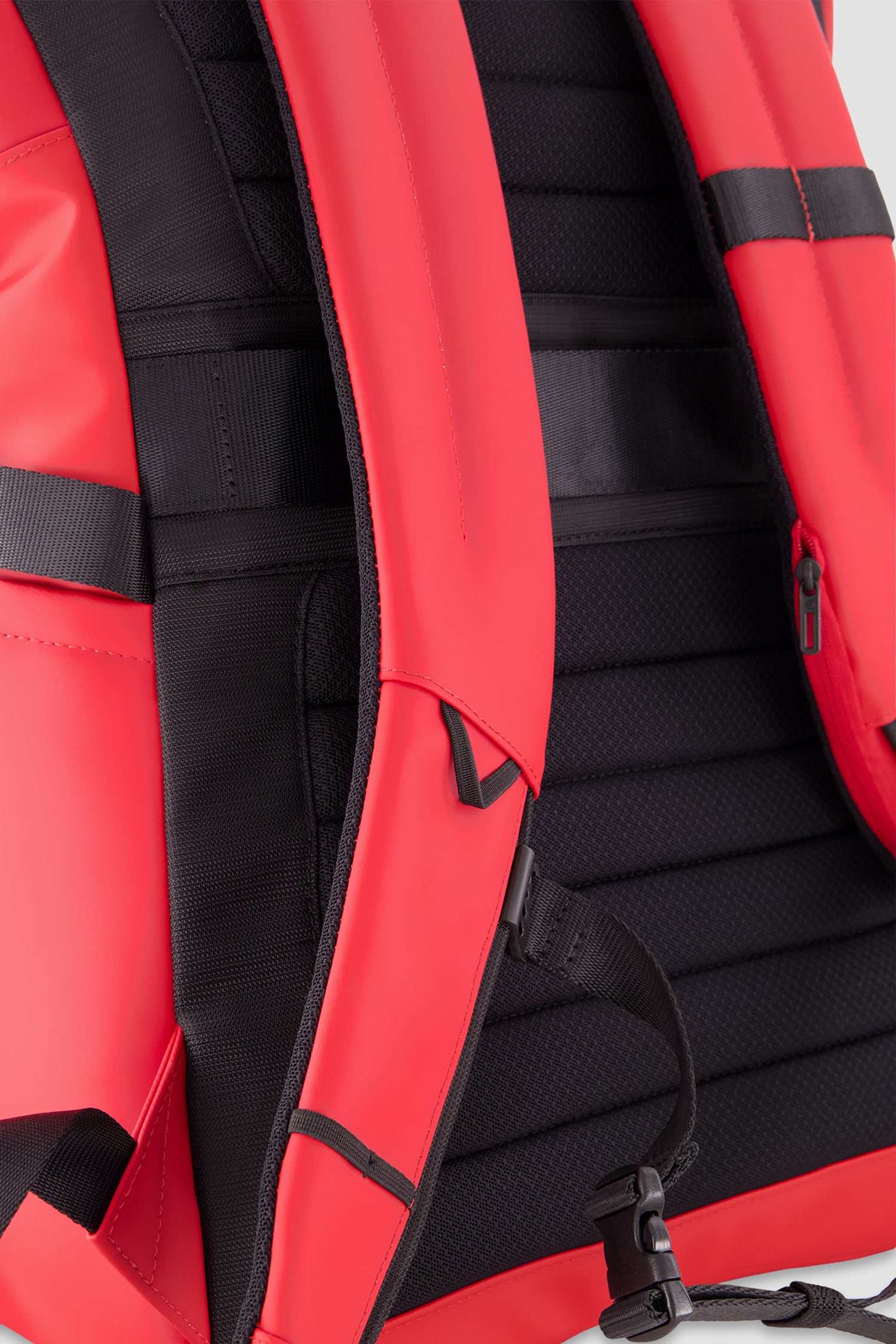 Piquadro x Ducati Red Roll Top Backpack