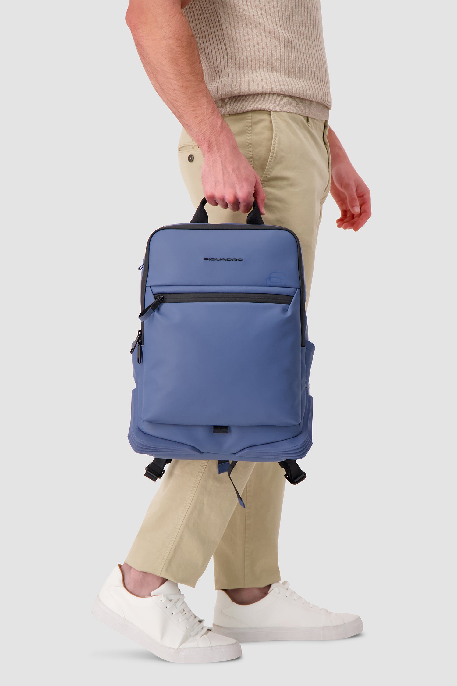 Piquadro Blue Laptop Backpack 15.6"