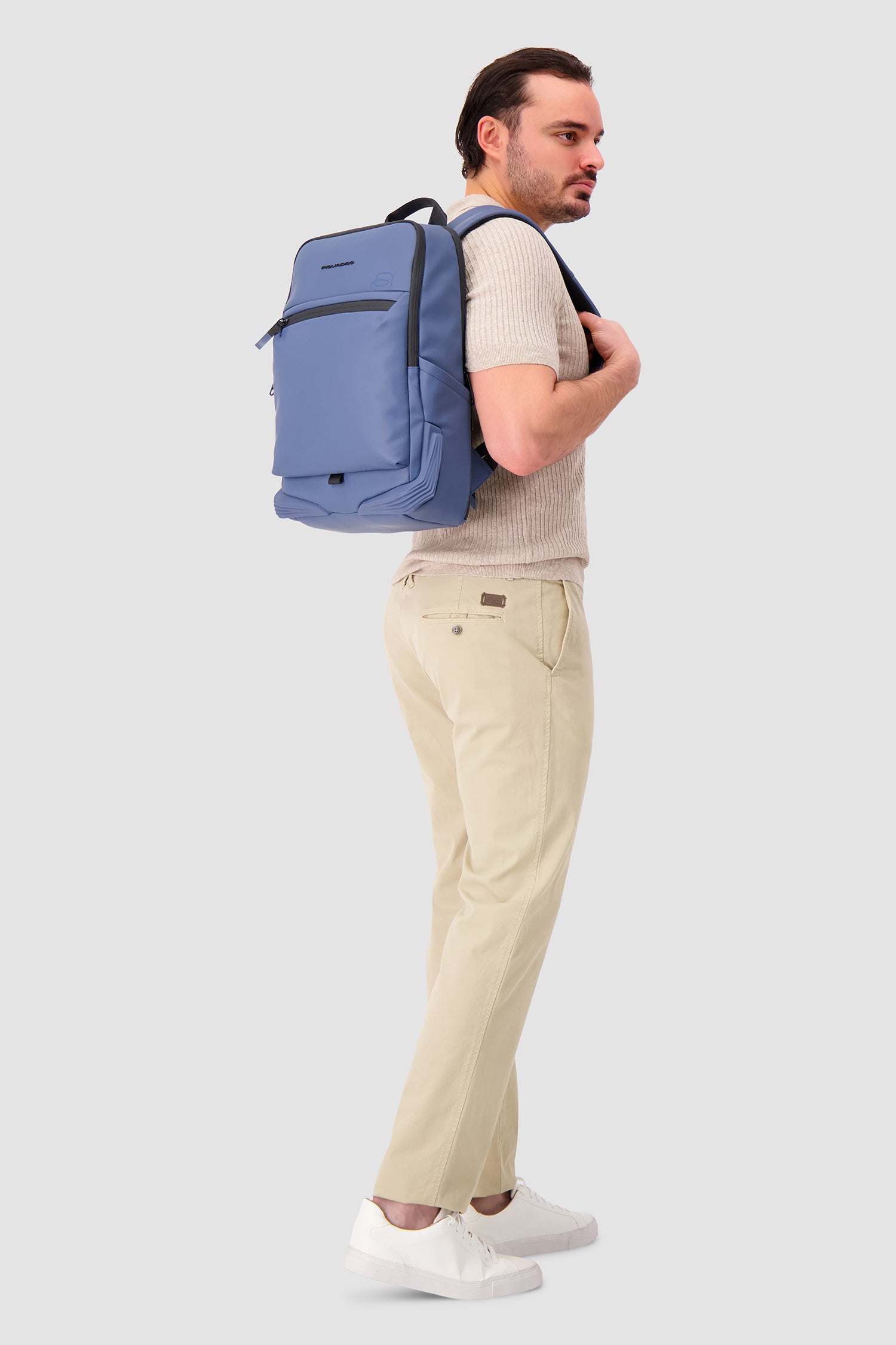 Piquadro Blue Laptop Backpack 15.6"