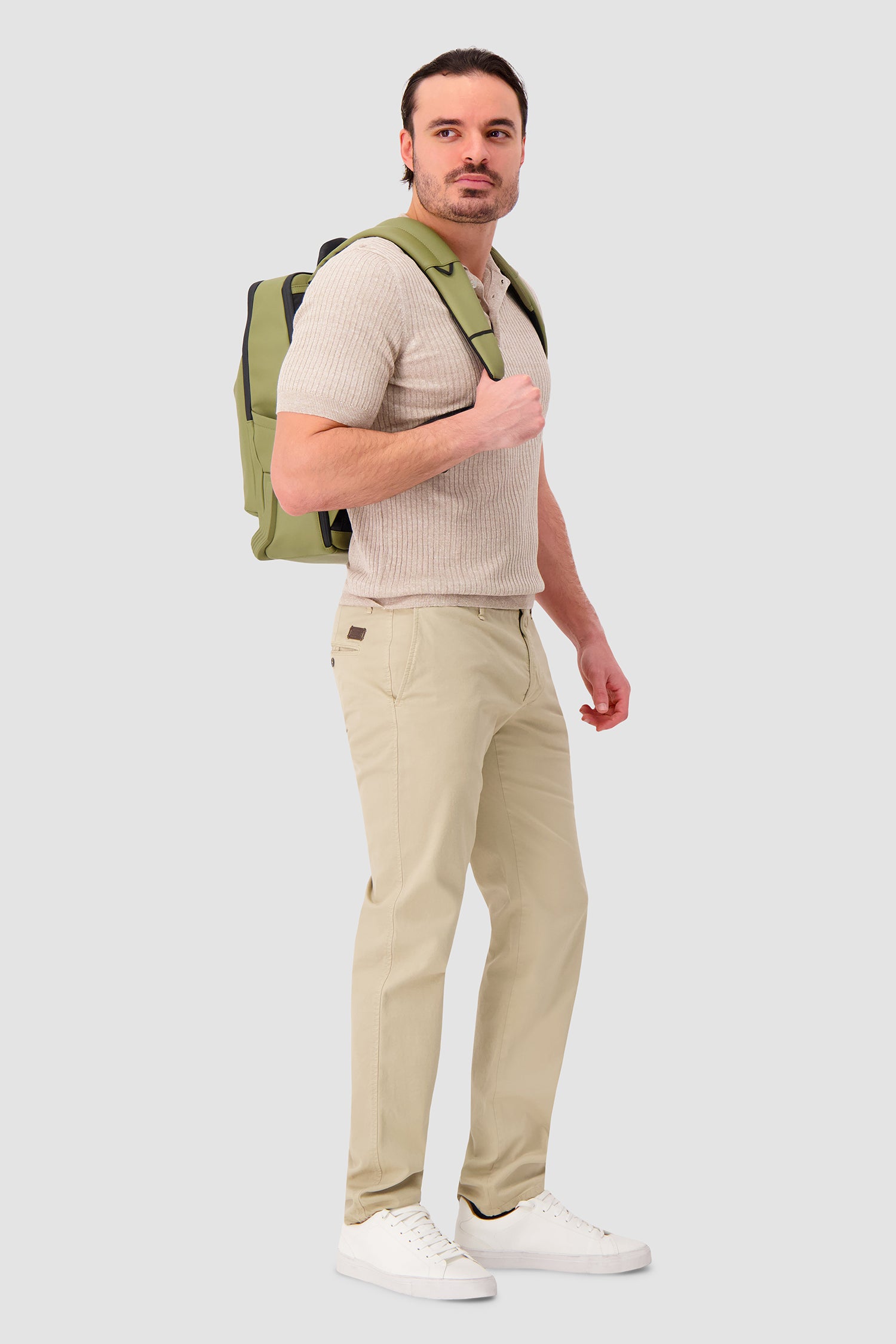 Piquadro Light Green 15,6" Backpack