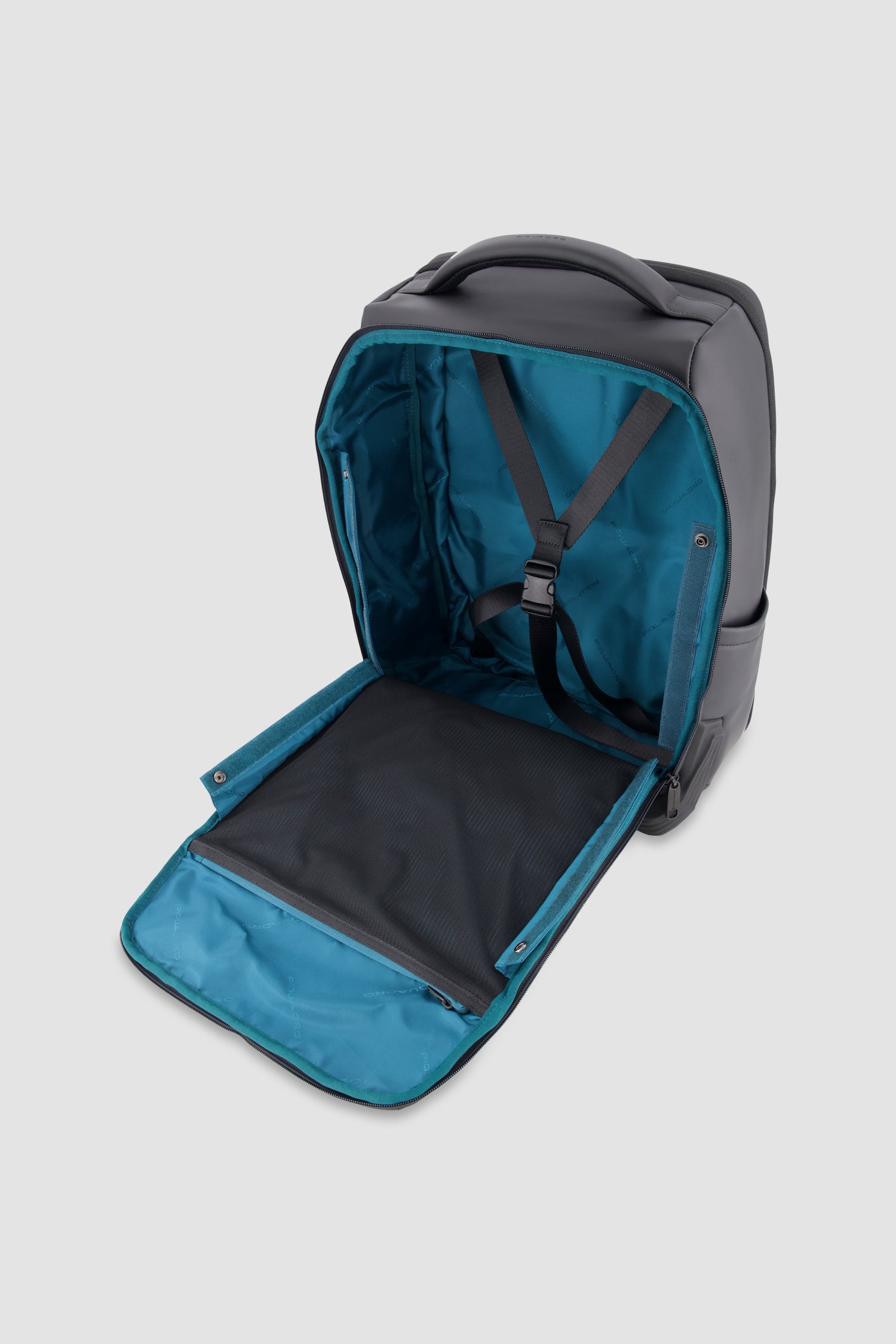 Piquadro Black Travel Laptop Backpack