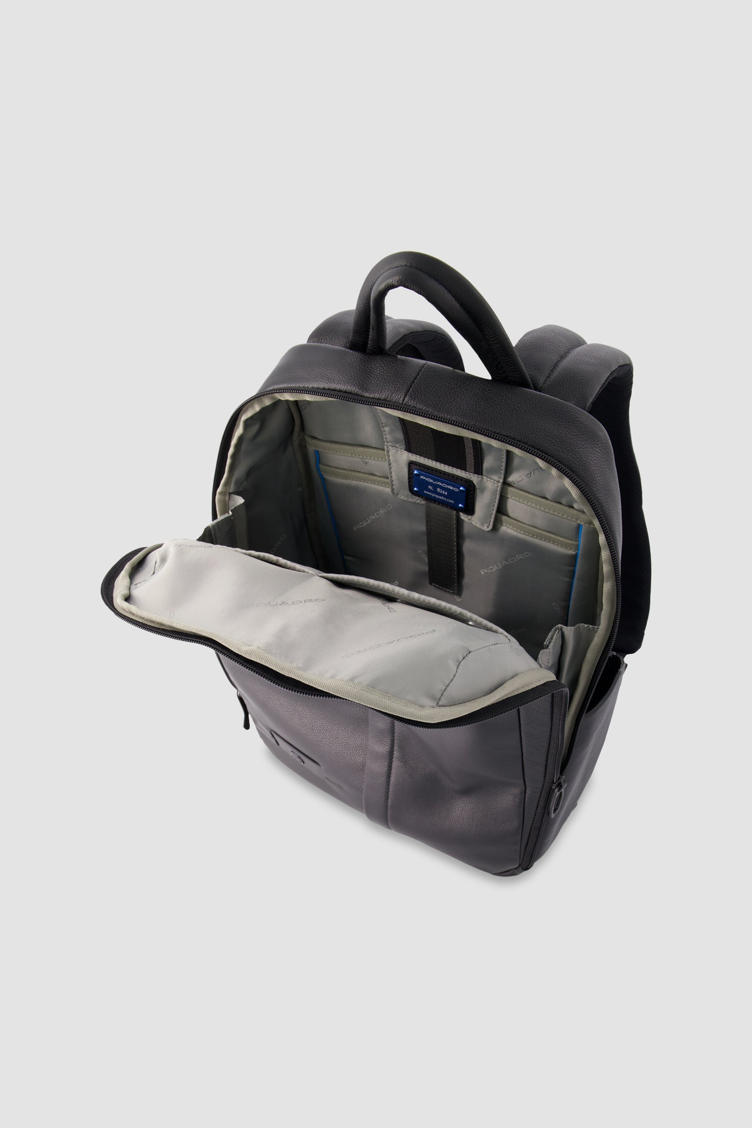 Piquadro Black 13" Laptop Backpack