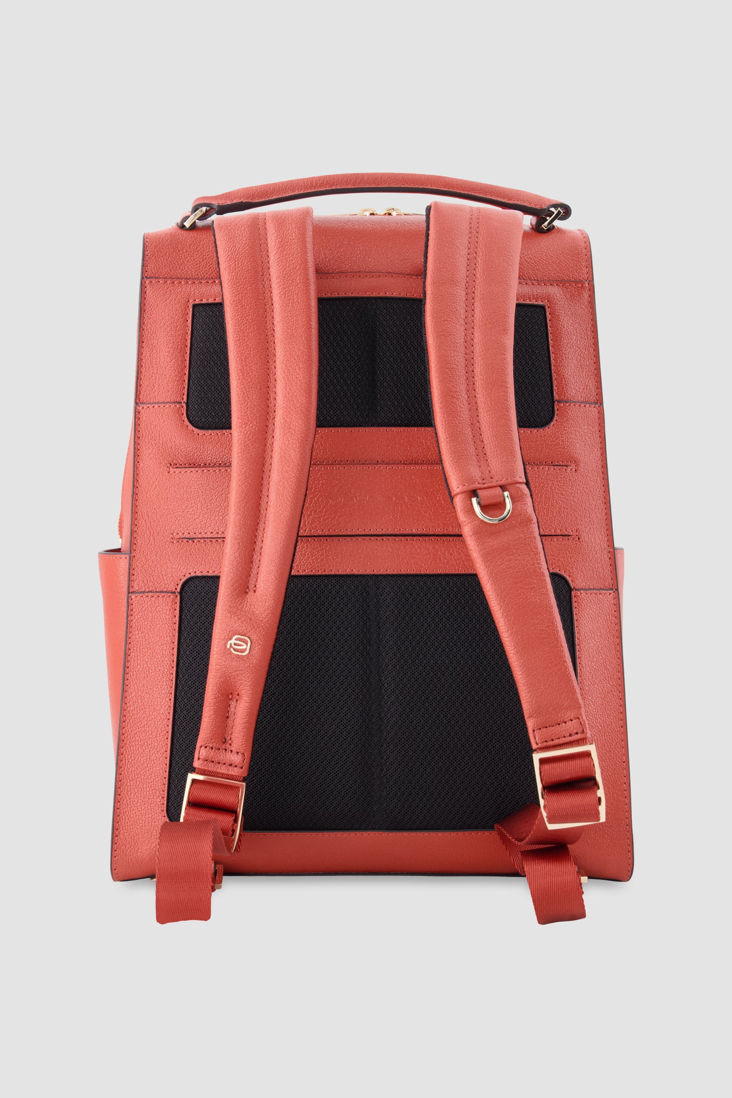 Piquadro Orange Laptop Backpack 14"