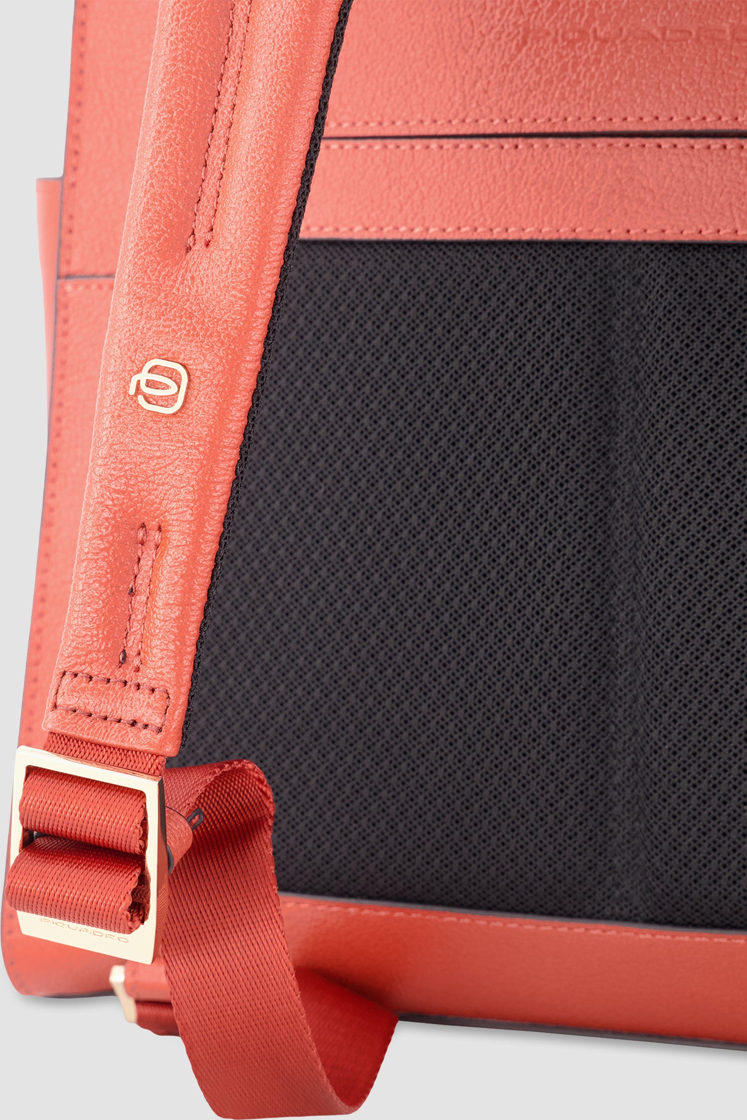 Piquadro Orange Laptop Backpack 14"