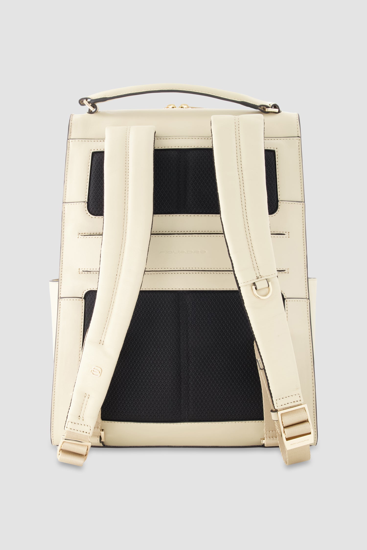 Piquadro Beige Laptop Backpack 14"