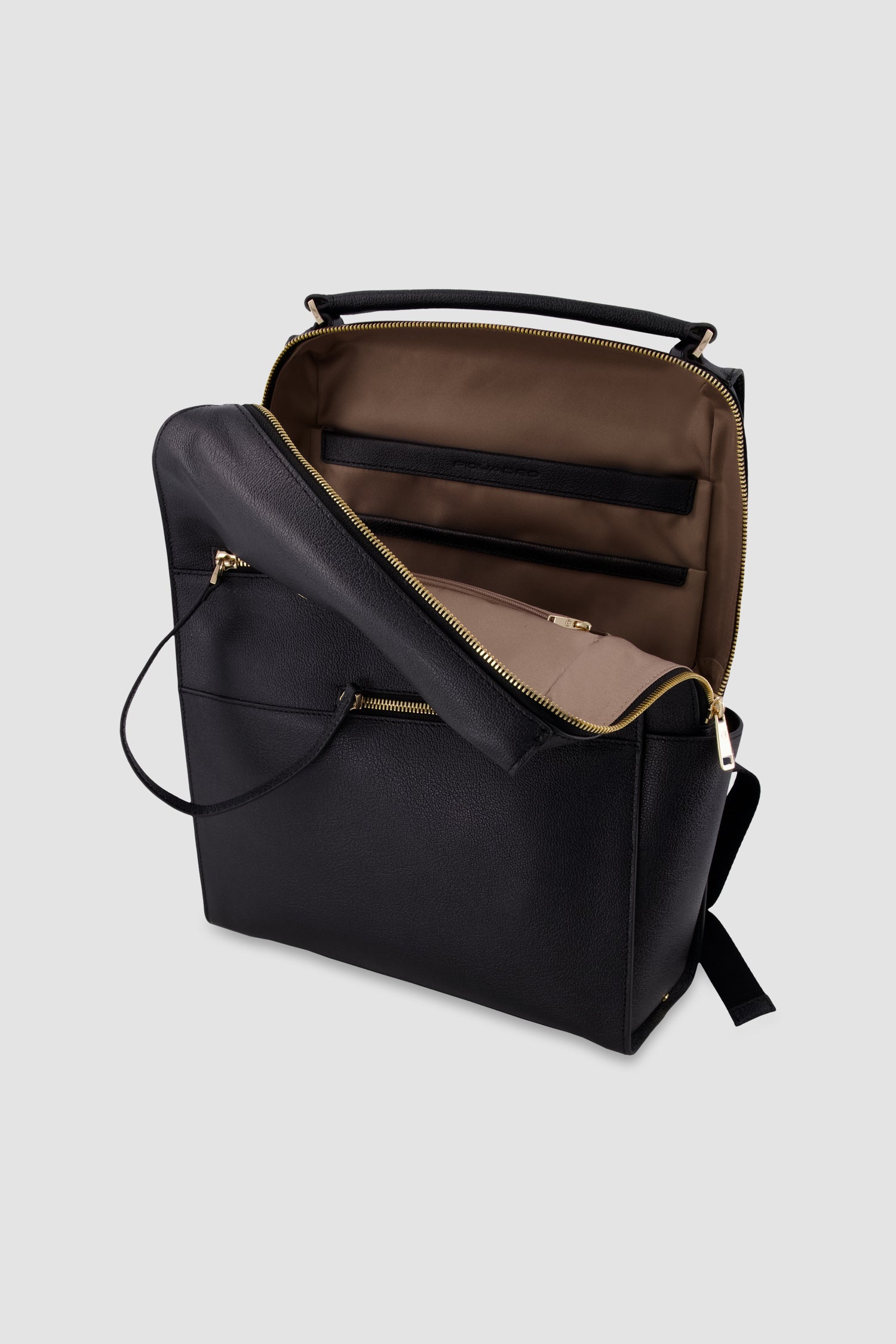 Piquadro Black Laptop Backpack 14"