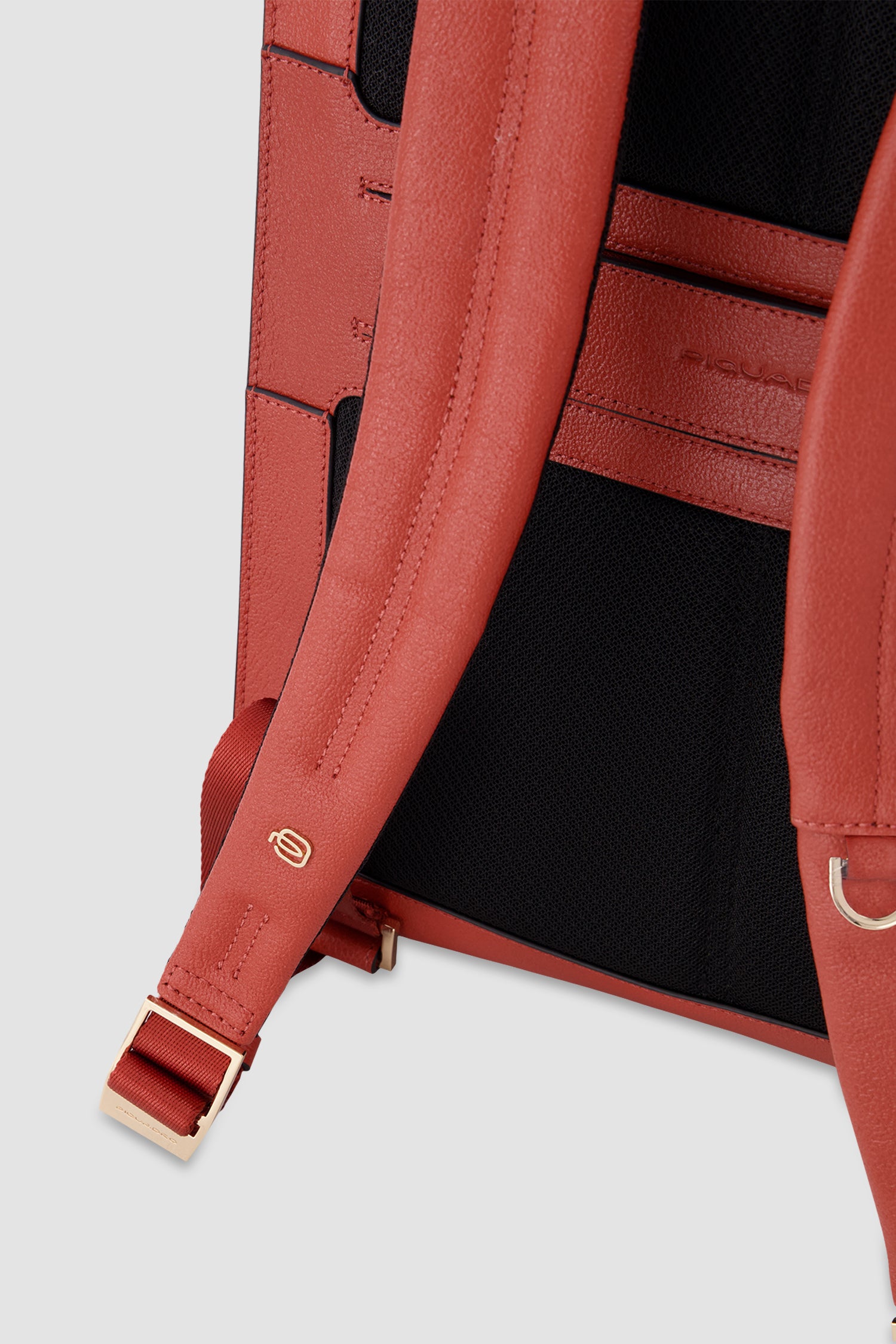 Piquadro Orange Laptop Backpack 15.6"