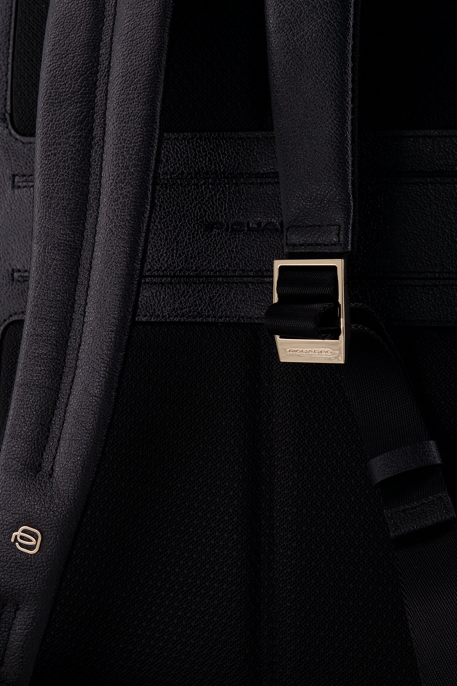 Piquadro Black Laptop Backpack 15.6"