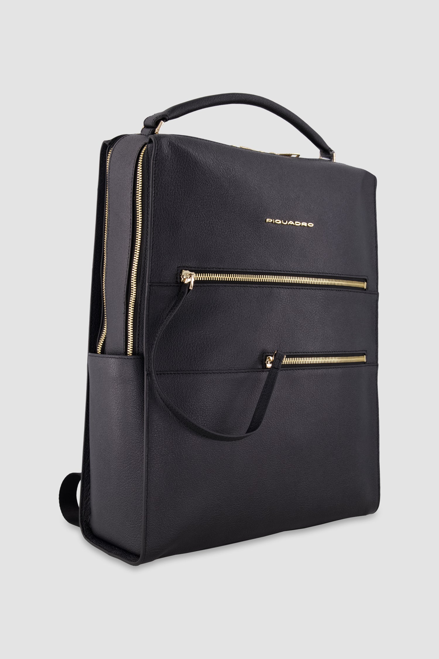 Piquadro Black Laptop Backpack 15.6"