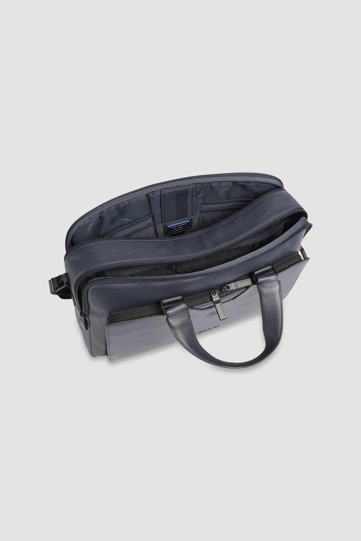 Piquadro Navy 13.3" Travel Laptop Briefcase
