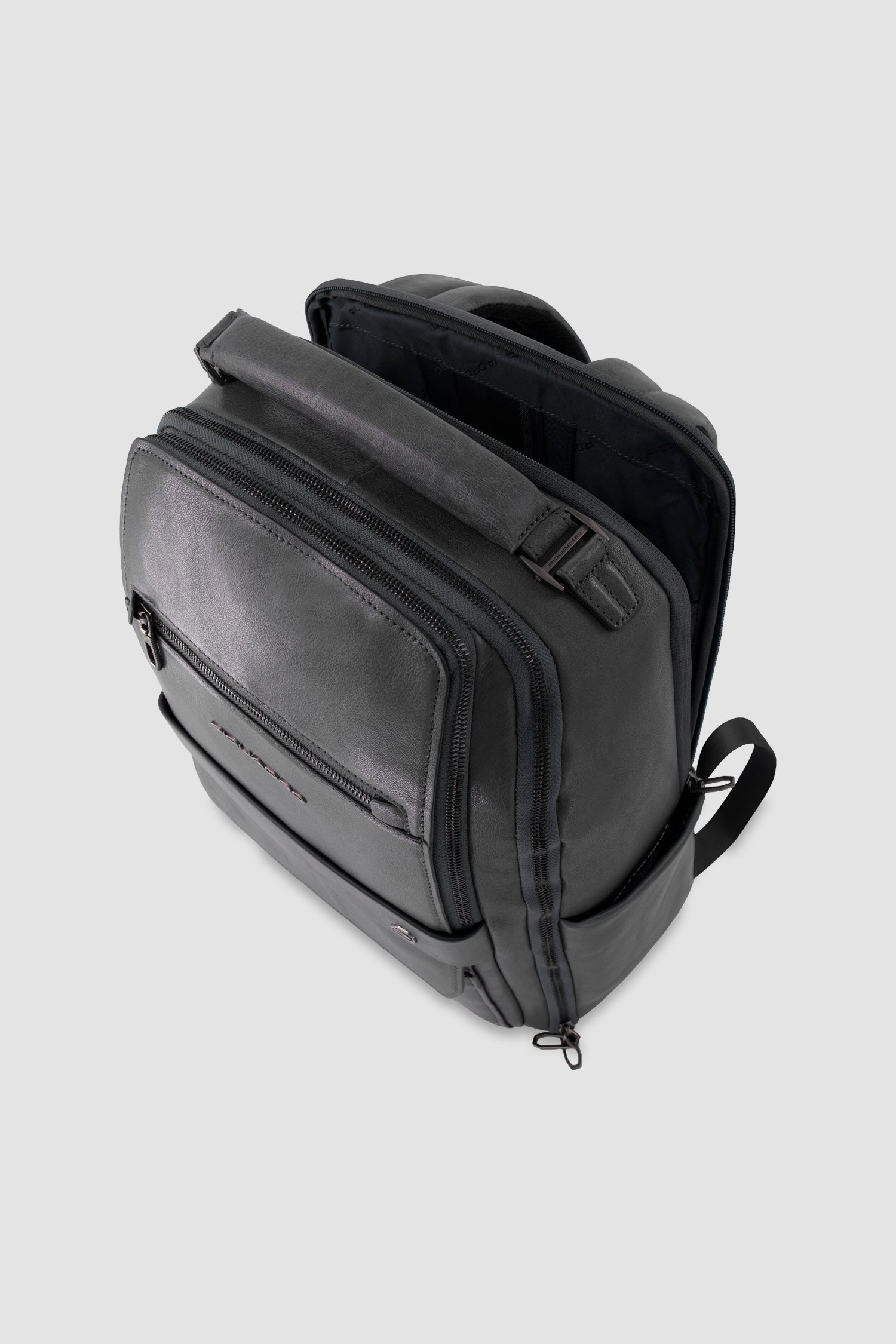 Piquadro Black Travel Laptop Backpack 15.6"