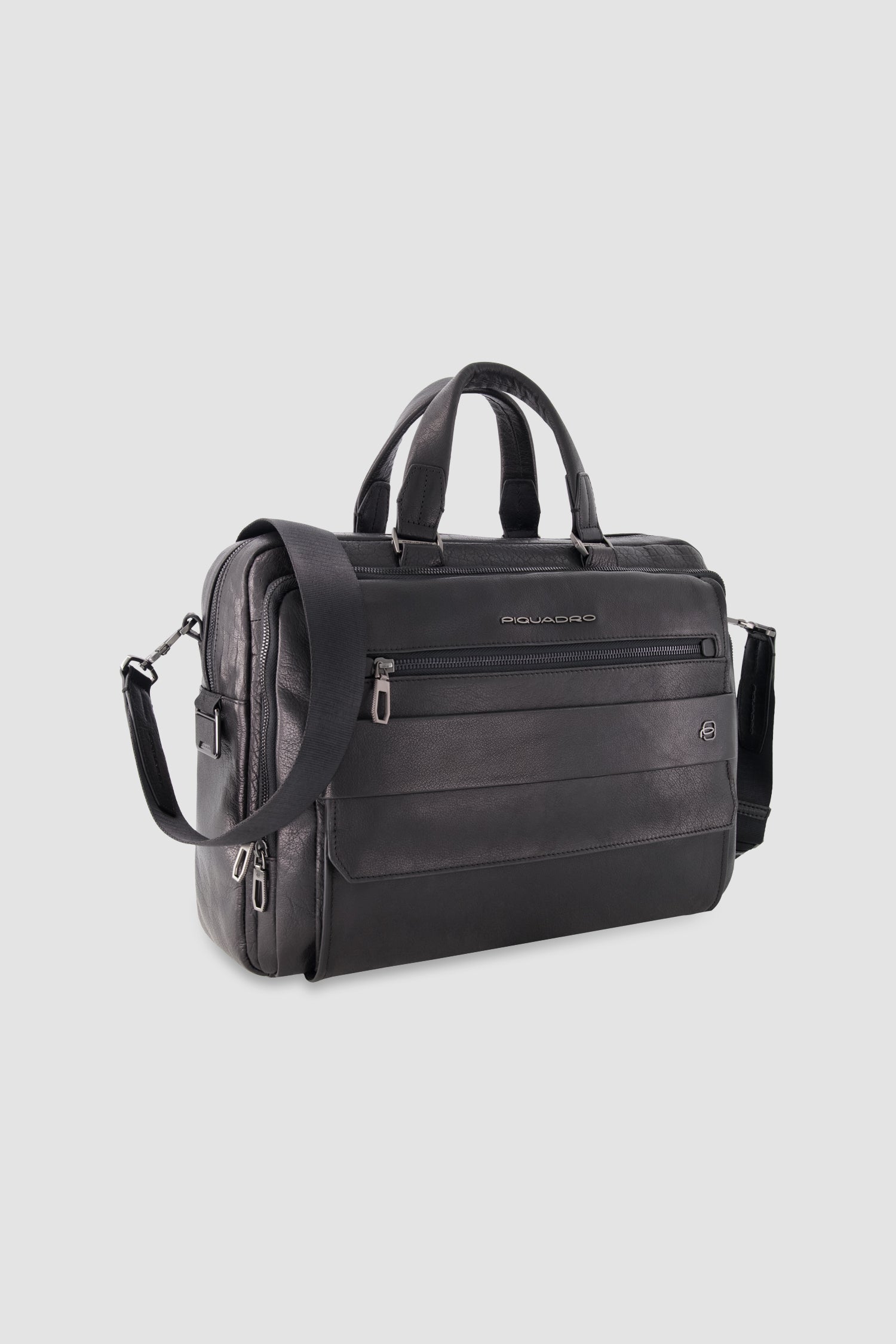 Piquadro Black 14" Laptop Bag