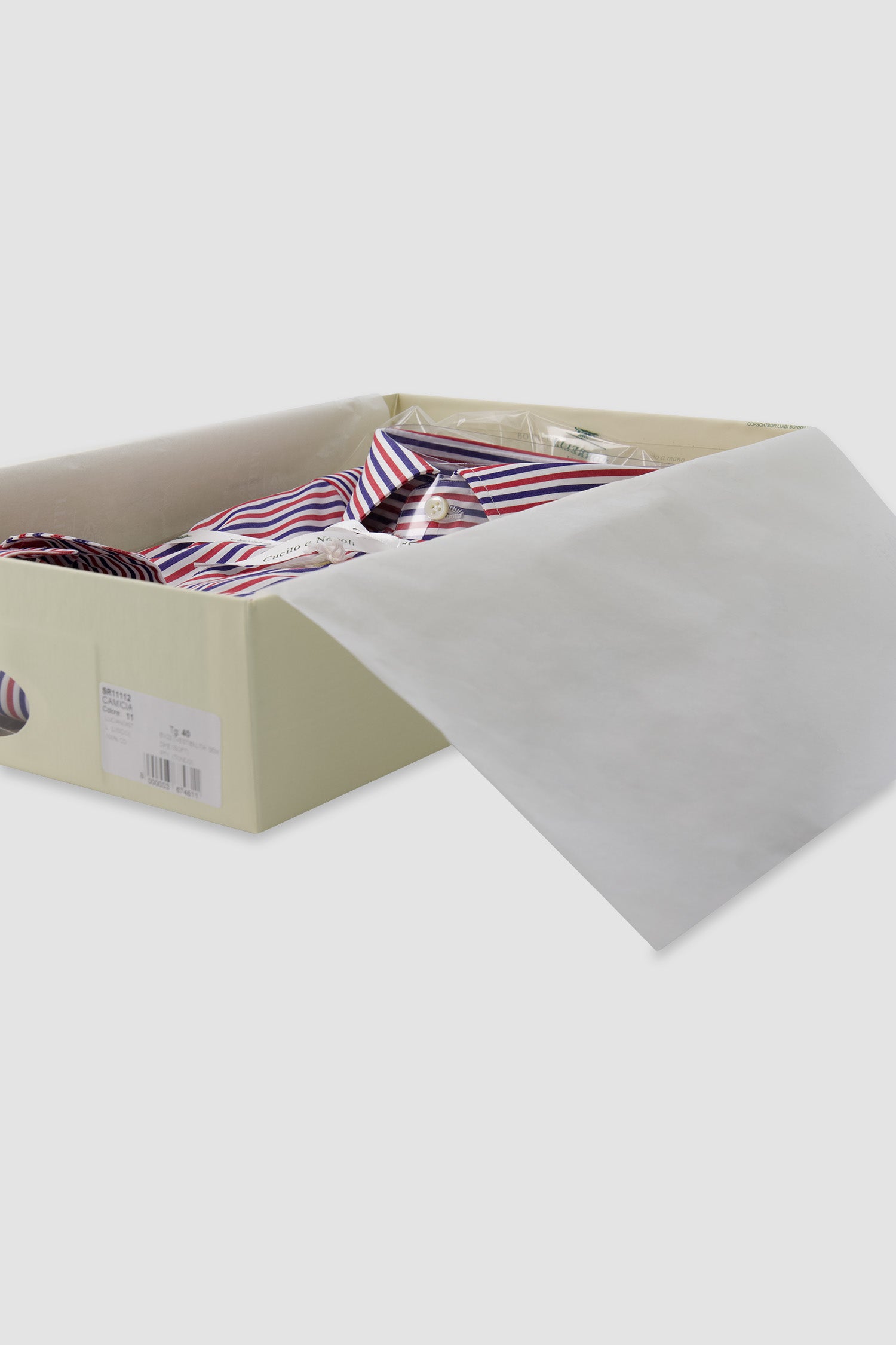 Luigi Borrelli Mutlicolor Striped Shirt