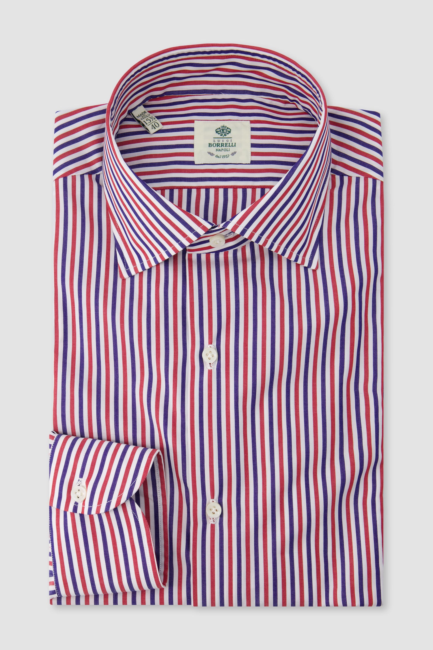 Luigi Borrelli Mutlicolor Striped Shirt