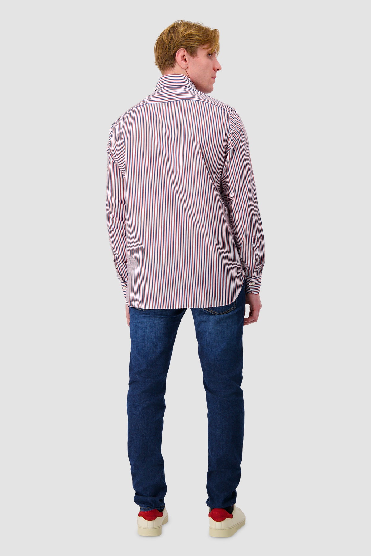 Luigi Borrelli Mutlicolor Striped Shirt
