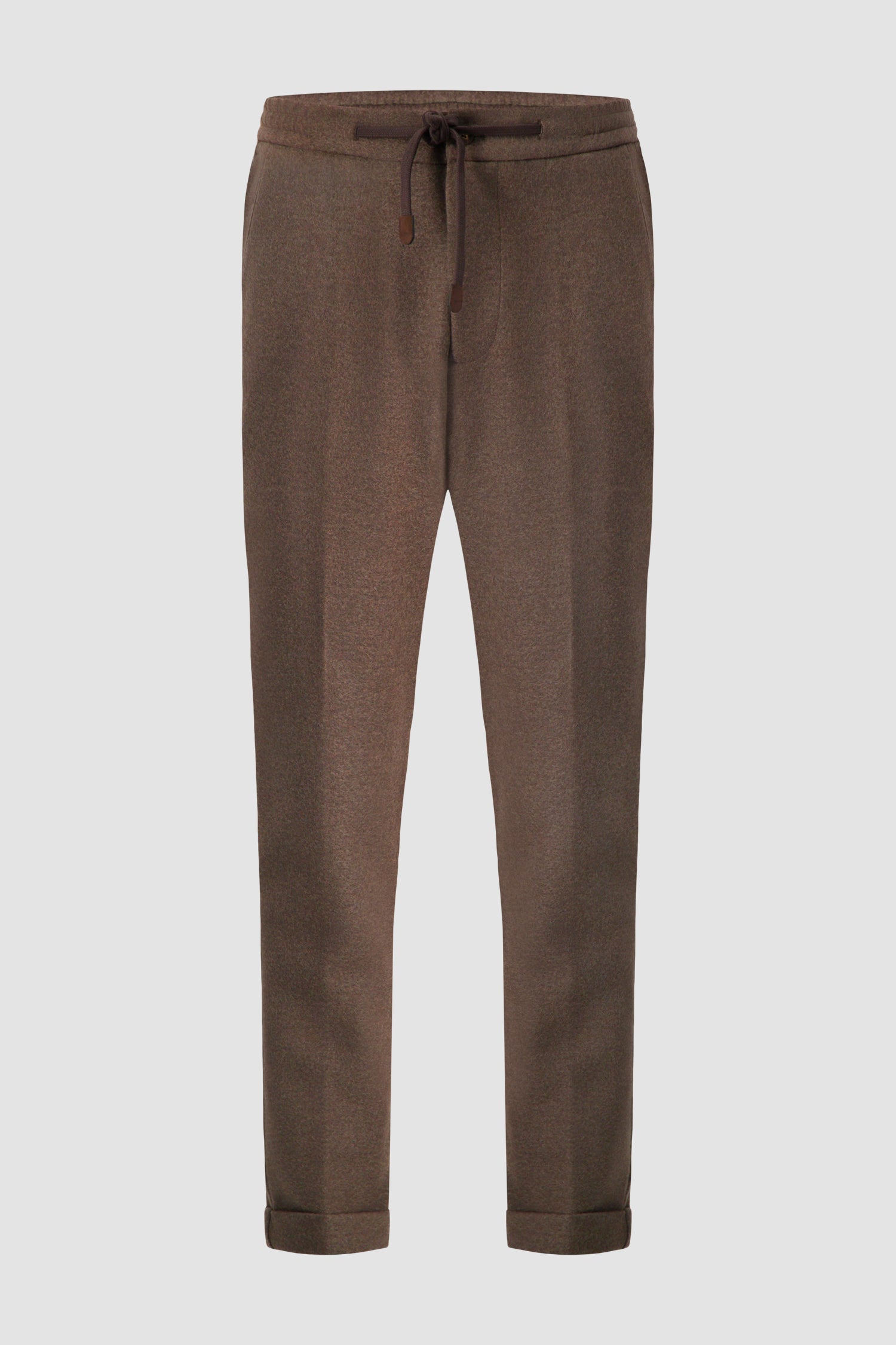 Marco Pescarolo Taupe Drawstring Trousers