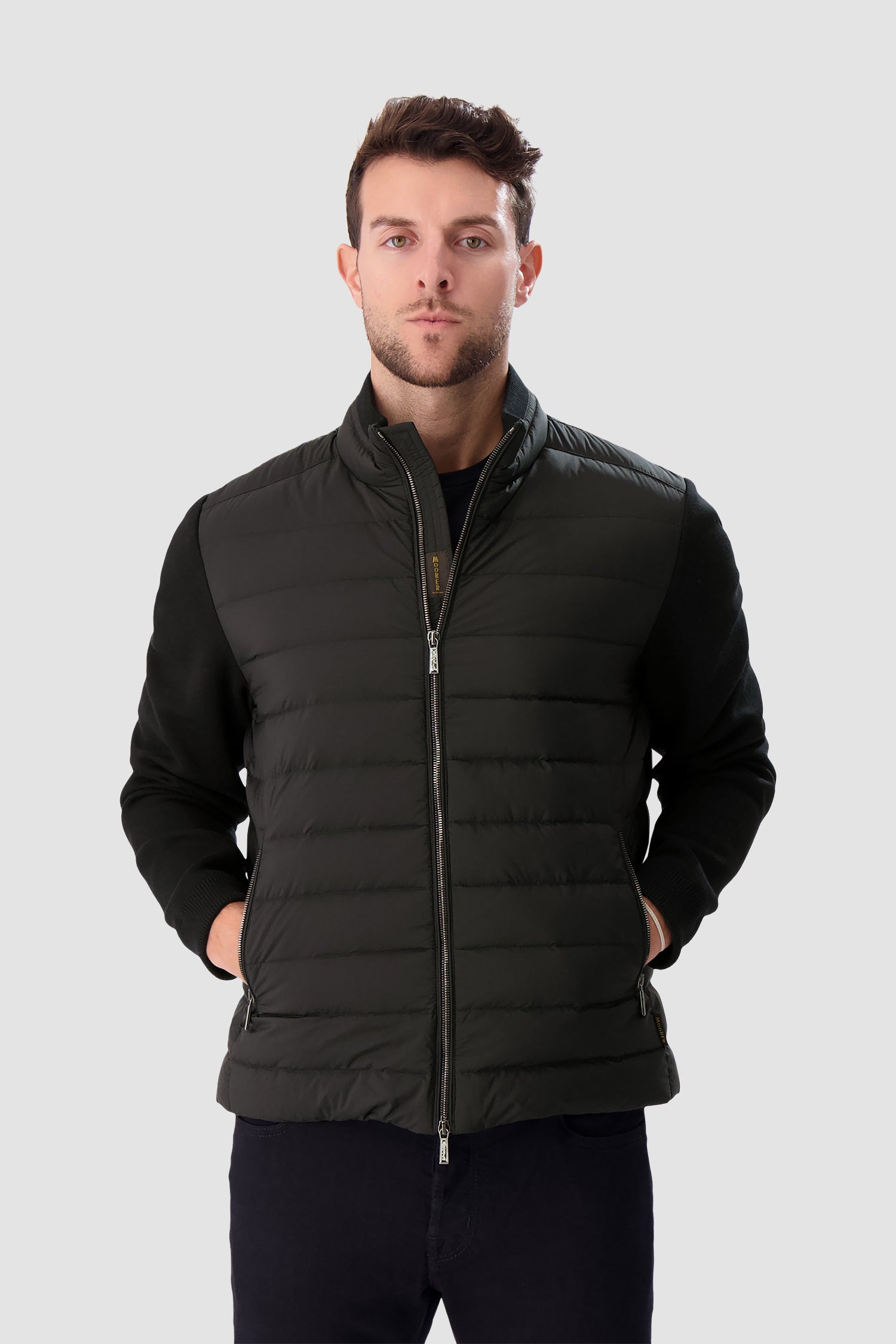 Moorer Black CATTANEO-S3C Jacket