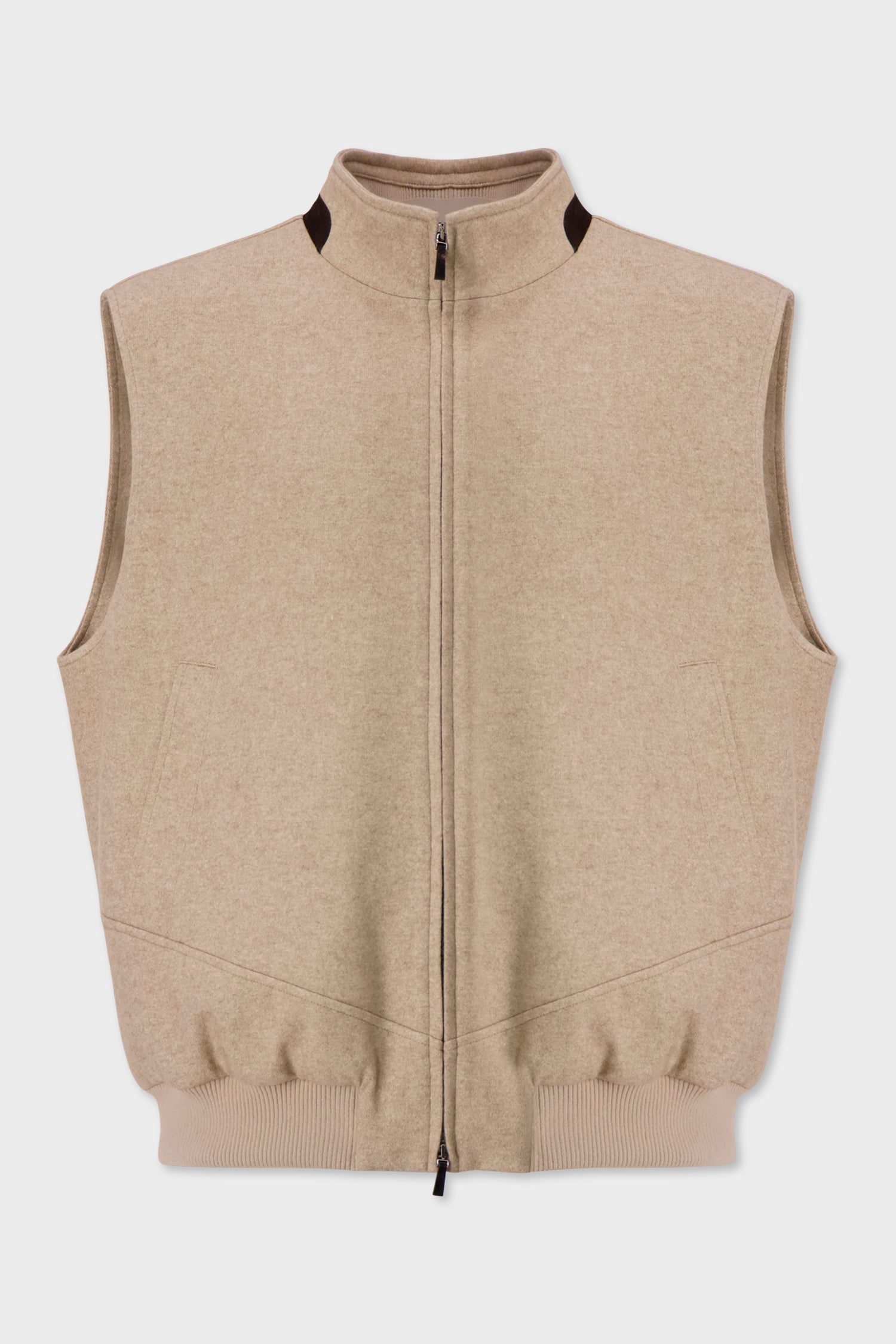 Lanificio Colombo Beige Waistcoat